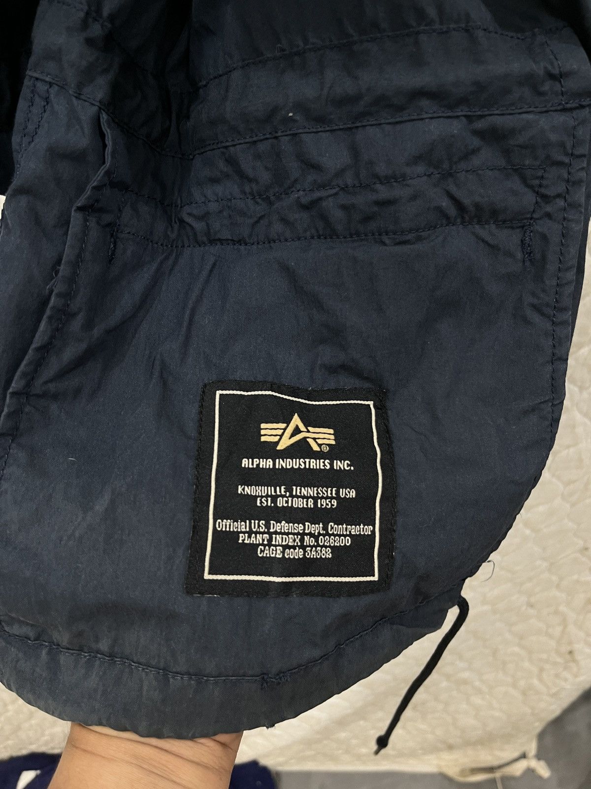 Alpha Industries (Ttt). MARGARET HOWELL X ALPHA INDUSTRIES DISTRESSED JACKET Size US M / EU 48-50 / 2 - 10 Thumbnail