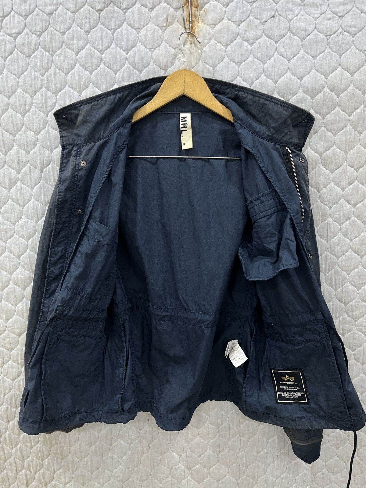 Alpha Industries (Ttt). MARGARET HOWELL X ALPHA INDUSTRIES DISTRESSED JACKET Size US M / EU 48-50 / 2 - 5 Thumbnail