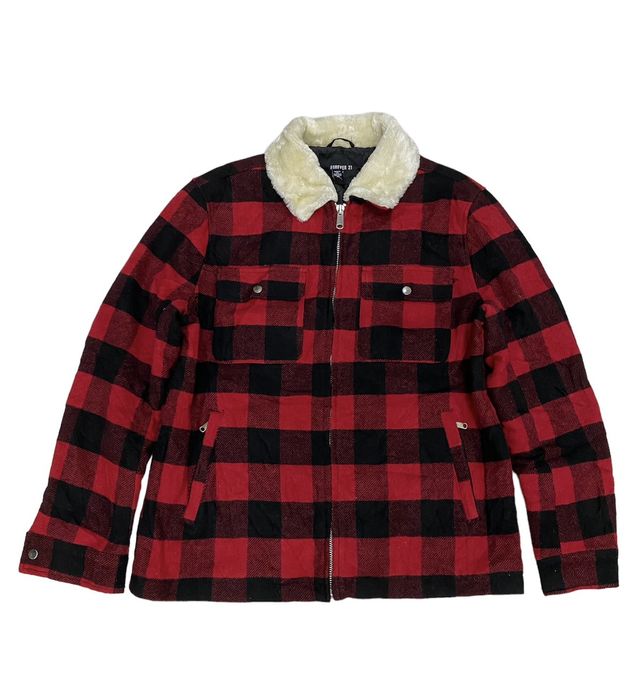 forever 21 flannel jacket