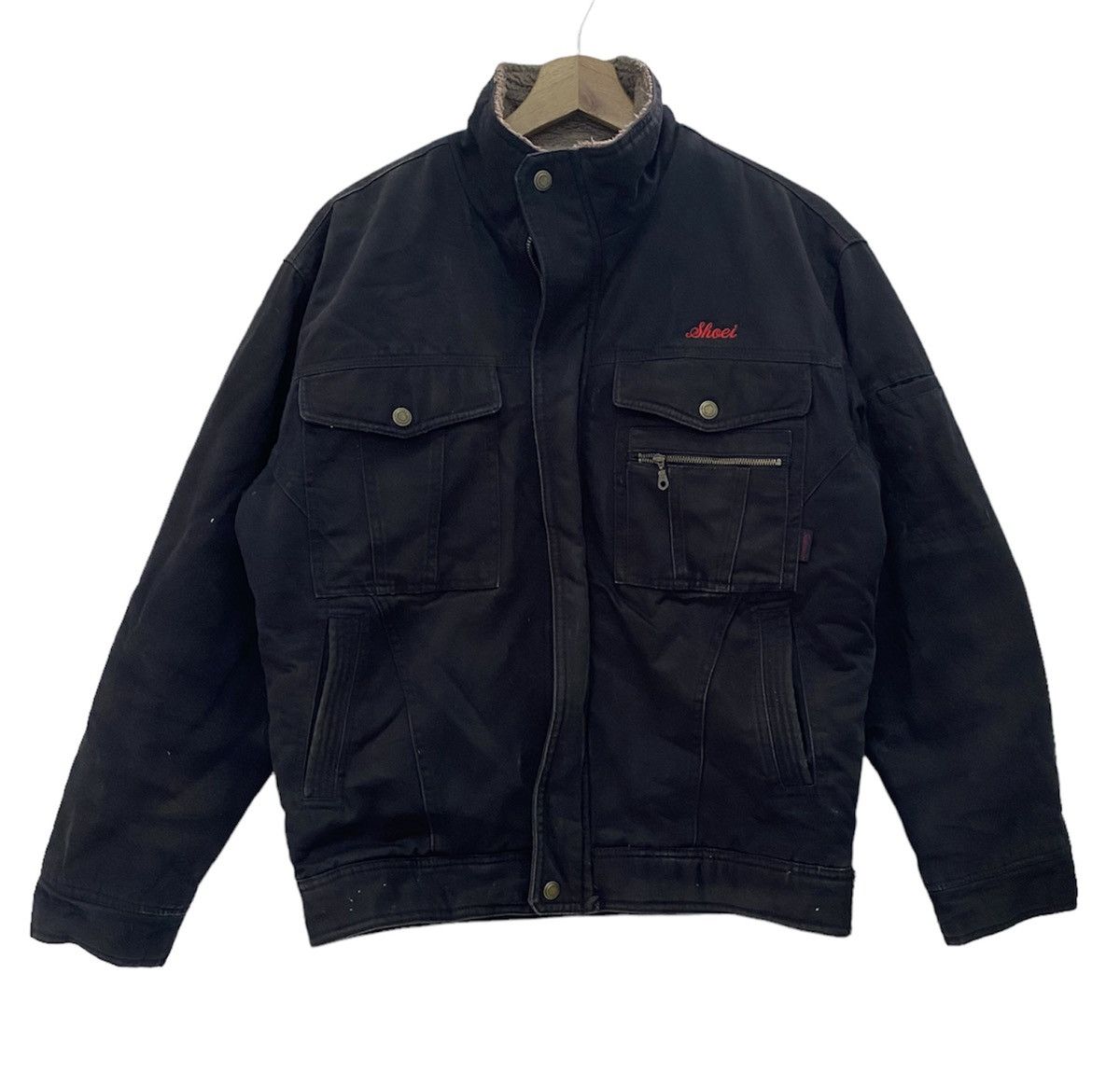 Japanese Brand × Vintage Vintage Shoei Sherpa jacket Size US M / EU 48-50 / 2 - 1 Thumbnail