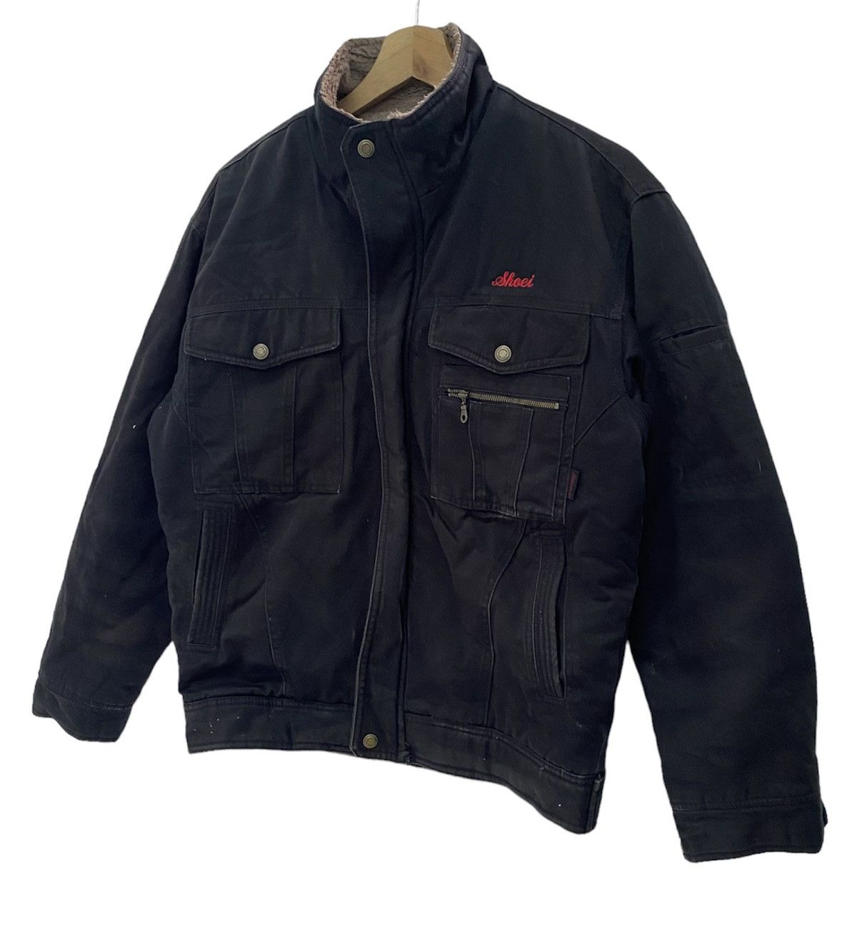 Japanese Brand × Vintage Vintage Shoei Sherpa jacket Size US M / EU 48-50 / 2 - 2 Thumbnail