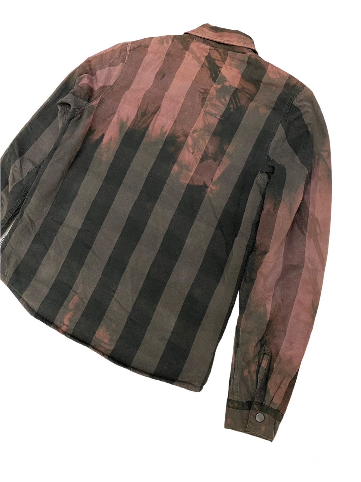 Flannel Stussy Gear Faded Distressed Sherpa Flannel Jacket Size US S / EU 44-46 / 1 - 11 Thumbnail