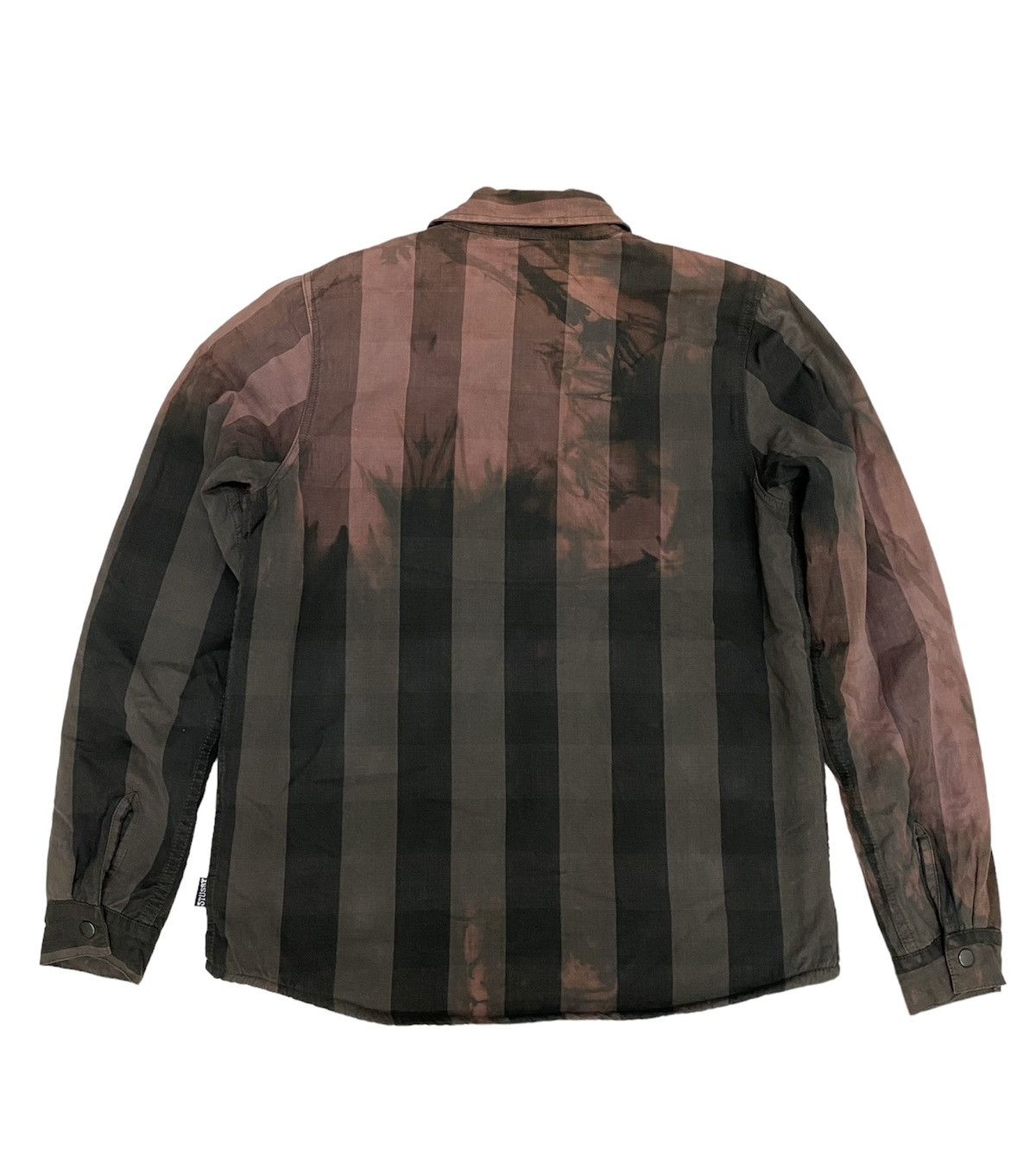 Flannel Stussy Gear Faded Distressed Sherpa Flannel Jacket Size US S / EU 44-46 / 1 - 9 Thumbnail