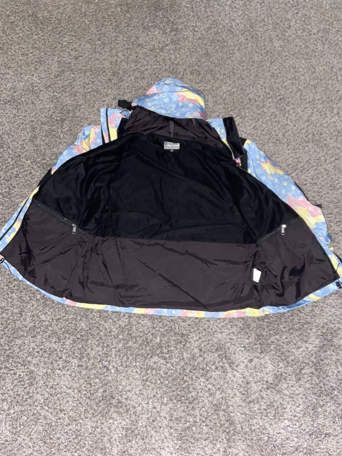 Bravest Studios Bravest Studios LV Monogram Parka Cotton Candy Blue Size XXL Size US XXL / EU 58 / 5 - 4 Thumbnail