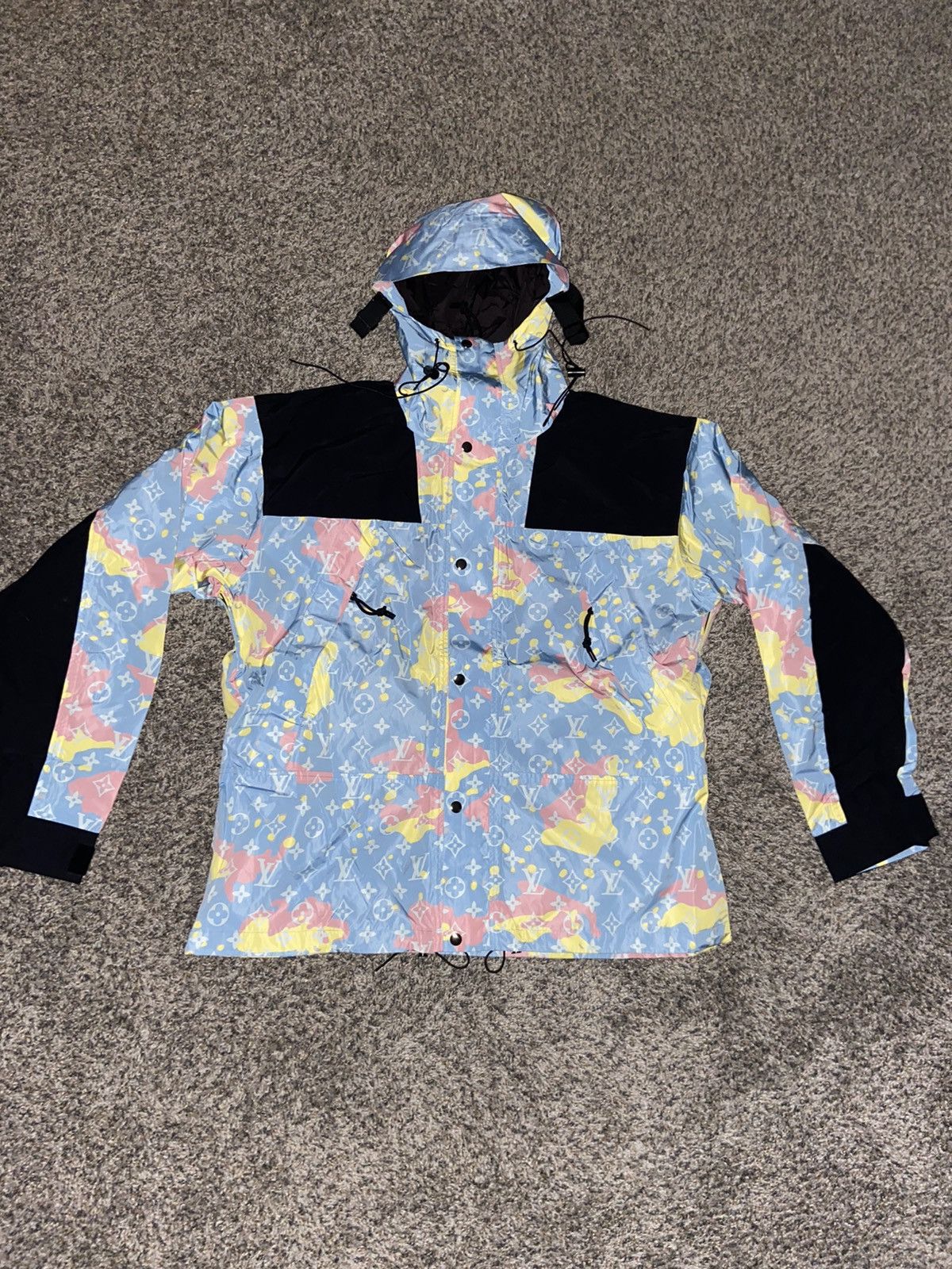 Bravest Studios Bravest Studios LV Monogram Parka Cotton Candy Blue Size XXL Size US XXL / EU 58 / 5 - 2 Thumbnail