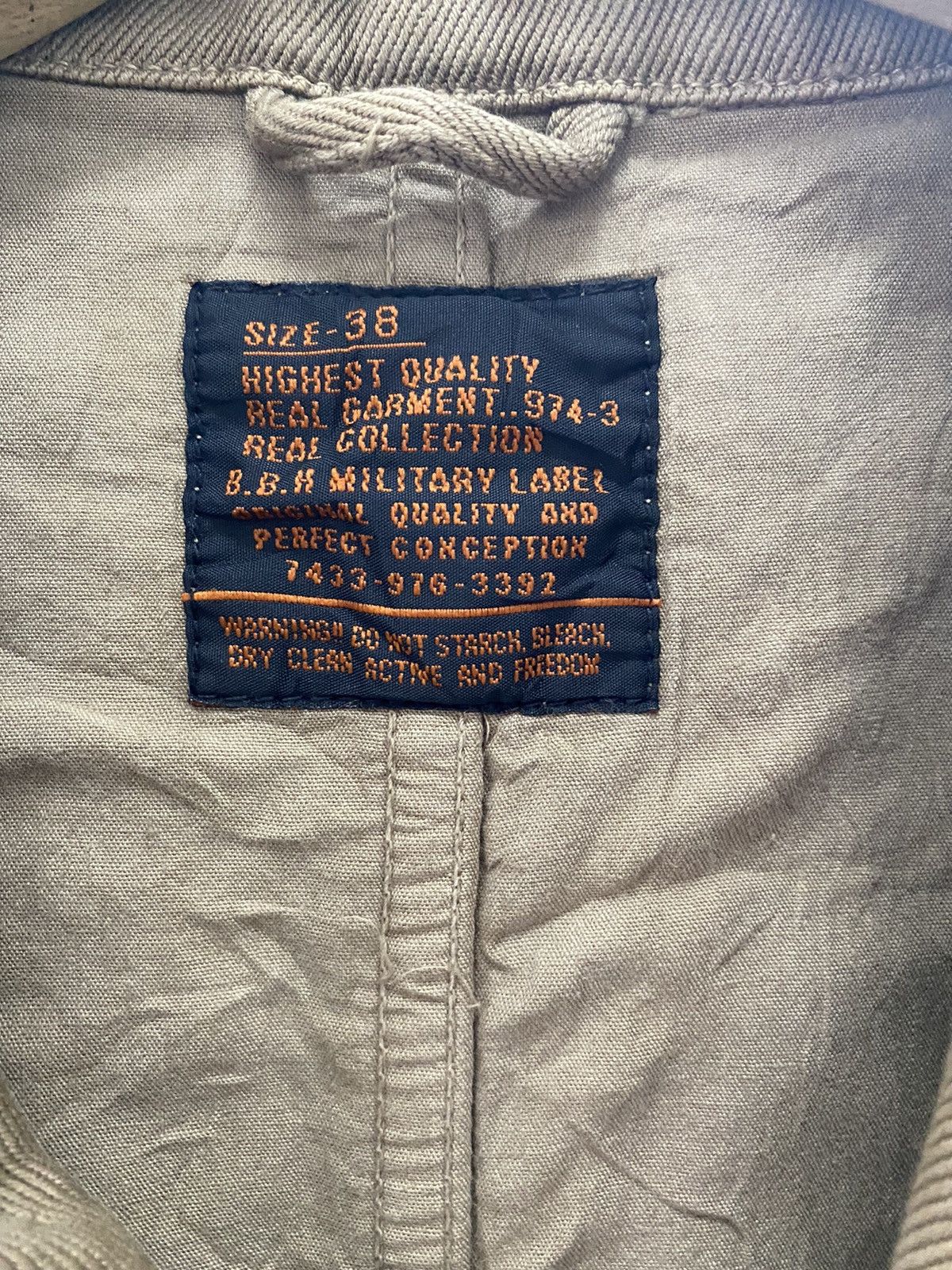 Japanese Brand Military style heavy jacket Size US S / EU 44-46 / 1 - 8 Thumbnail