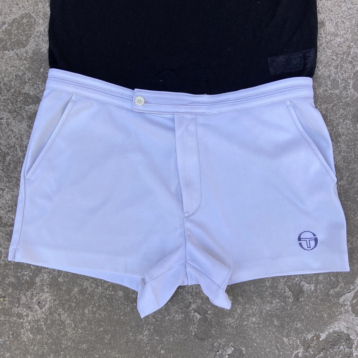 Fred Perry 1980s AWESOME COMBO - FP MESH TANK TOP + ST SHORTS 724 Size US M / EU 48-50 / 2 - 2 Thumbnail