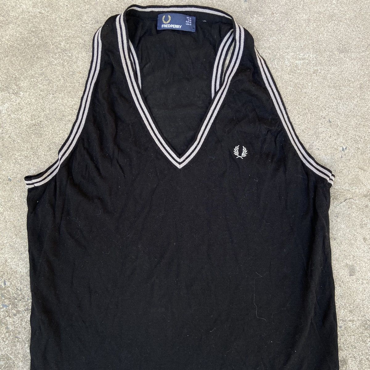 Fred Perry 1980s AWESOME COMBO - FP MESH TANK TOP + ST SHORTS 724 Size US M / EU 48-50 / 2 - 5 Thumbnail