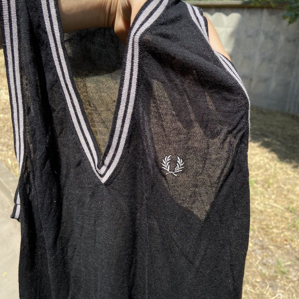 Fred Perry 1980s AWESOME COMBO - FP MESH TANK TOP + ST SHORTS 724 Size US M / EU 48-50 / 2 - 4 Thumbnail