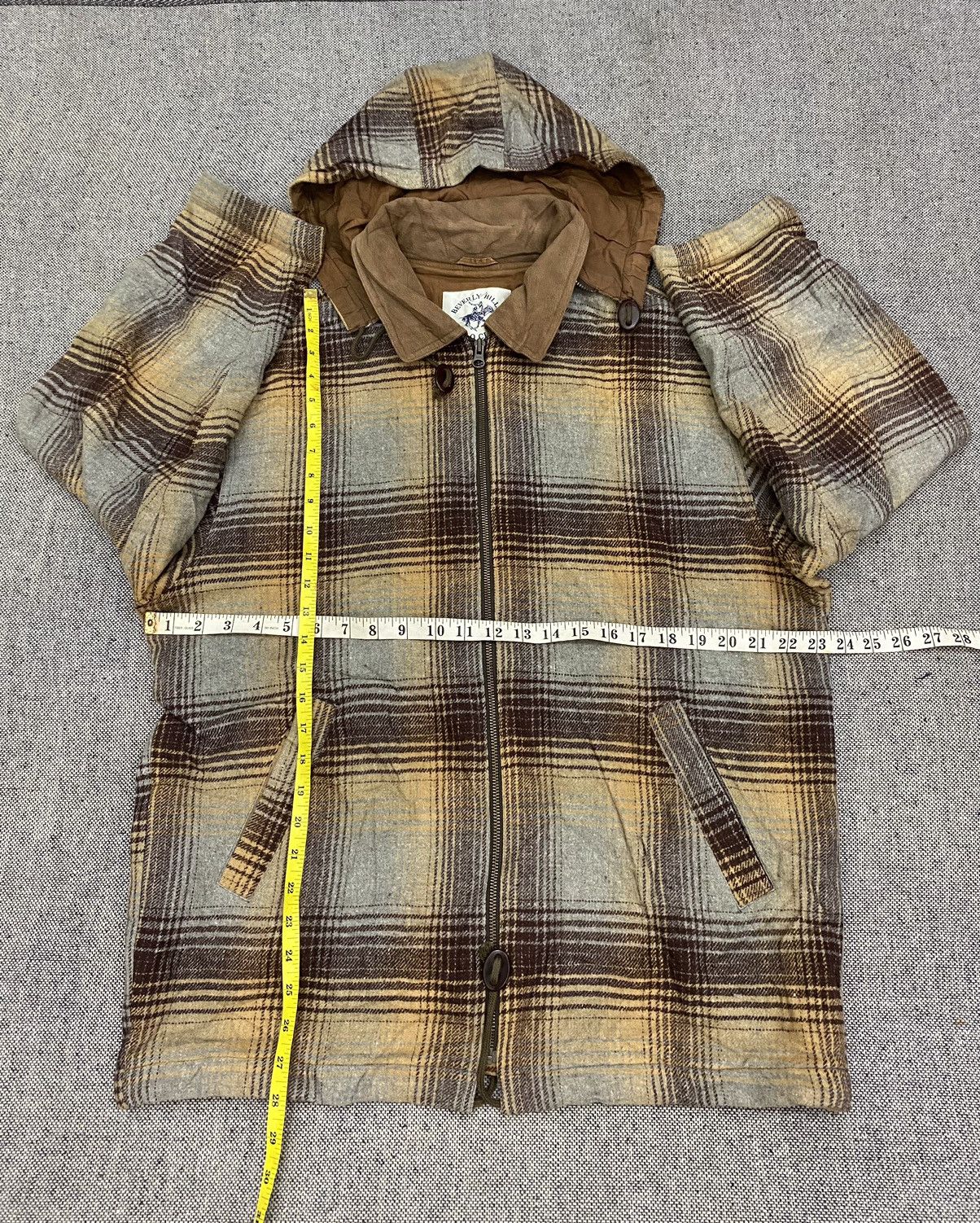 Beverly Hills Polo Club × Vintage Vintage Bevely Hills Polo Club Wool Hoodie Jacket Size US M / EU 48-50 / 2 - 8 Thumbnail