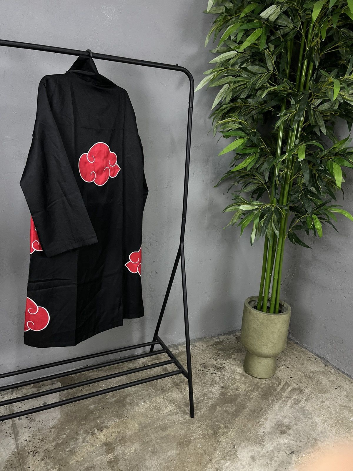 Anime AKATSUKI ARCHIVE NARUTO TRENCH COAT Size US L / EU 52-54 / 3 - 5 Thumbnail