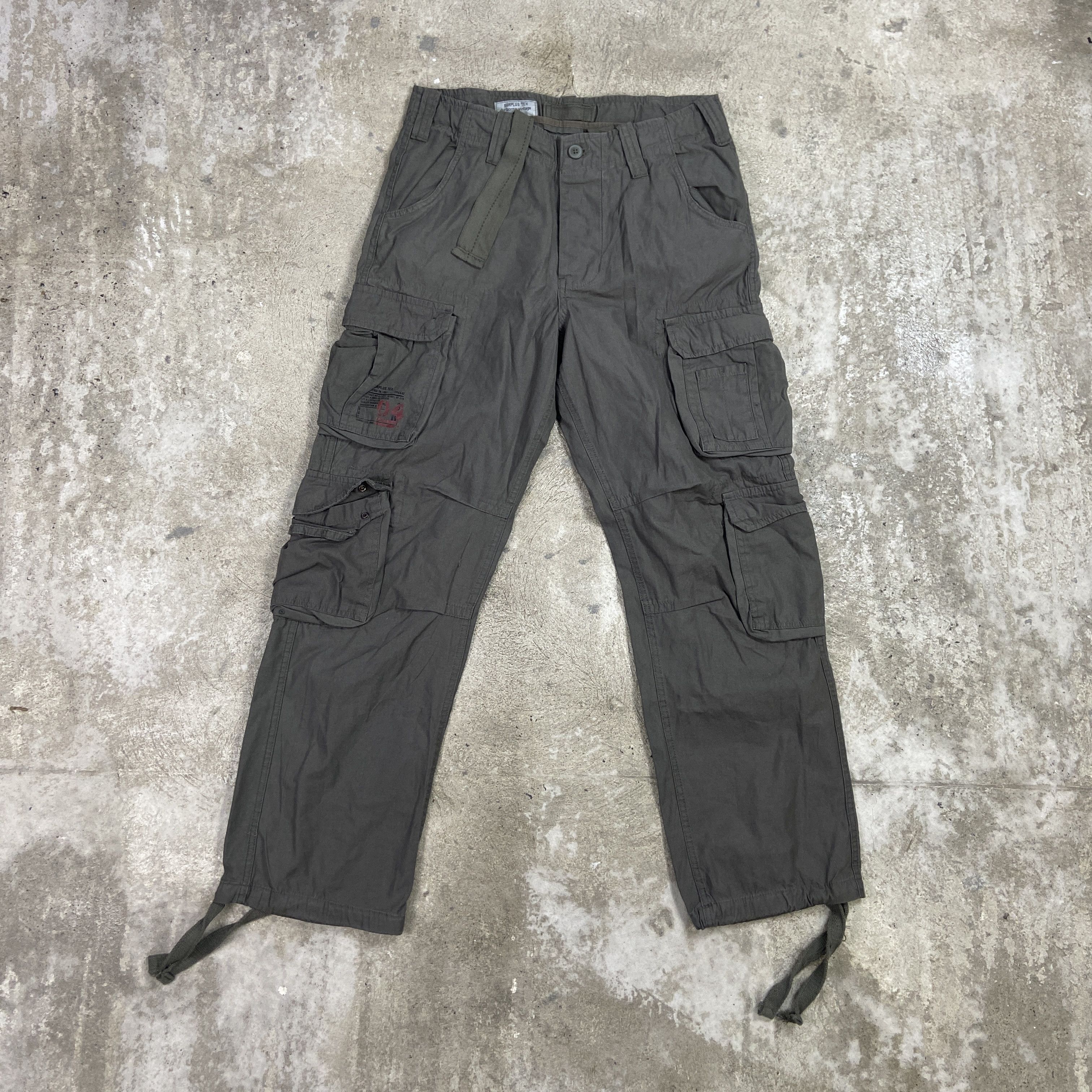ARCHIVE SURPLUS MULTIPOCKET BONDAGE MILITARY BONDAGE PANTS