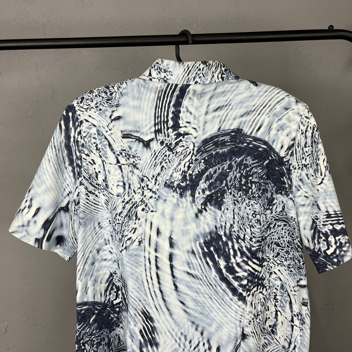 Designer 1990s LSD VISUALS VINTAGE RARE BEAUTIFUL ZIP SHIRT - № 636 Size US M / EU 48-50 / 2 - 6 Thumbnail