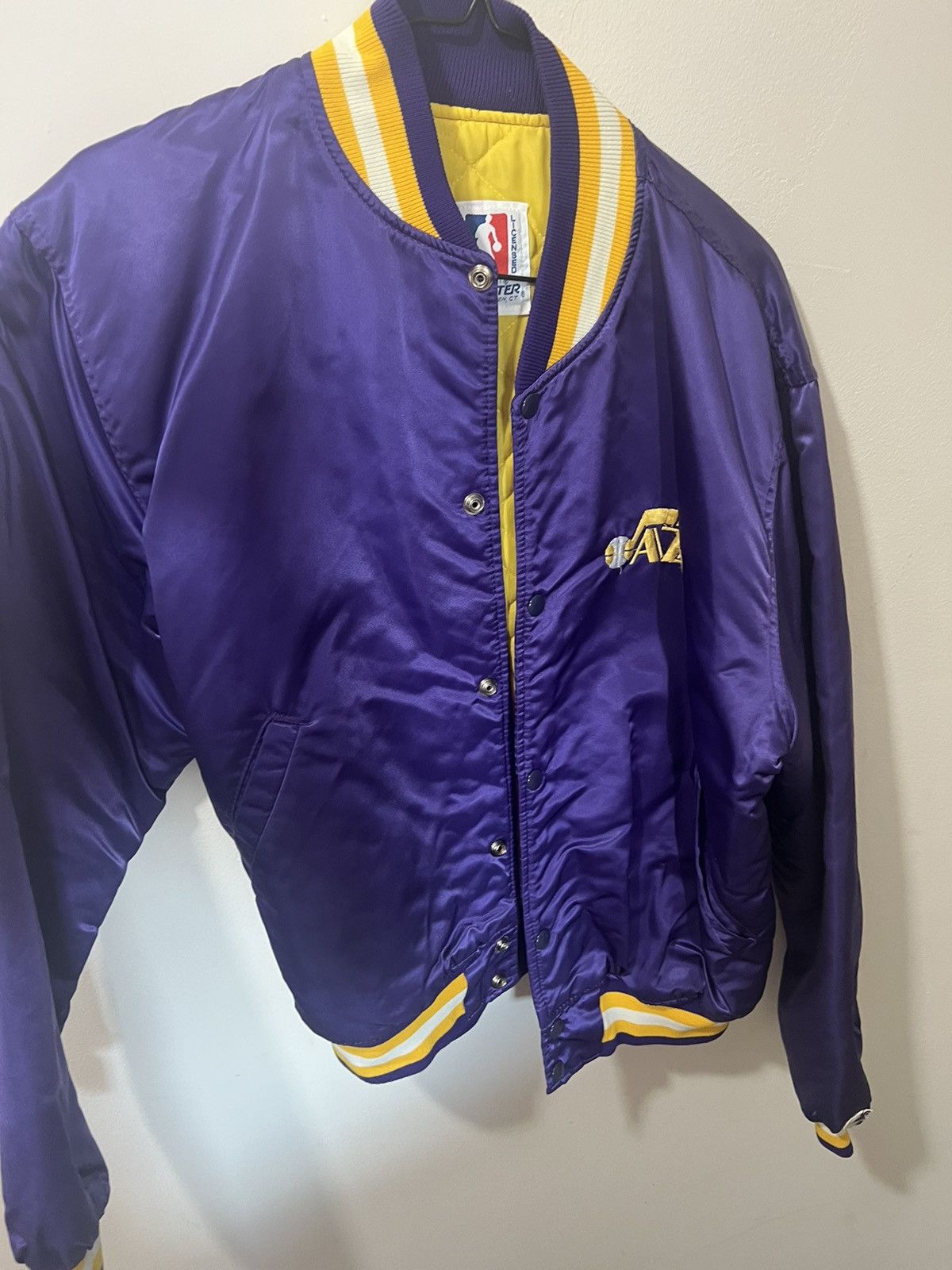 Utah Jazz vintage Starter jacket large
