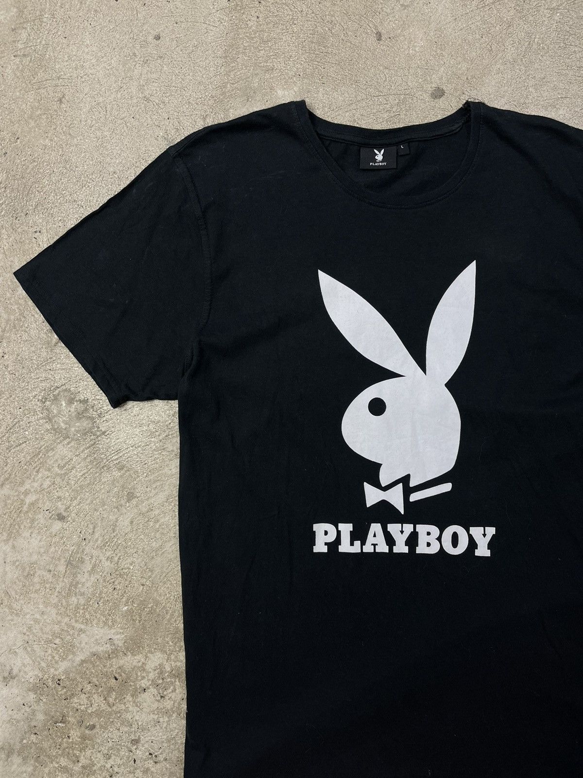 Playboy 2000s PLAYBOY RARE T SHIRT - № 570 Size US L / EU 52-54 / 3 - 3 Thumbnail