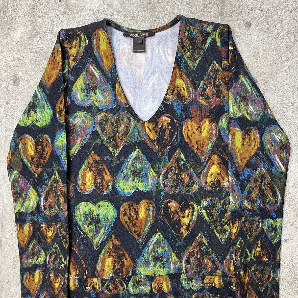 Roberto Cavalli ROBERTO CAVALLI ARCHIVE 1990s PRINTED LONGSLEEVE - 1373 Size S / US 4 / IT 40 - 3 Thumbnail