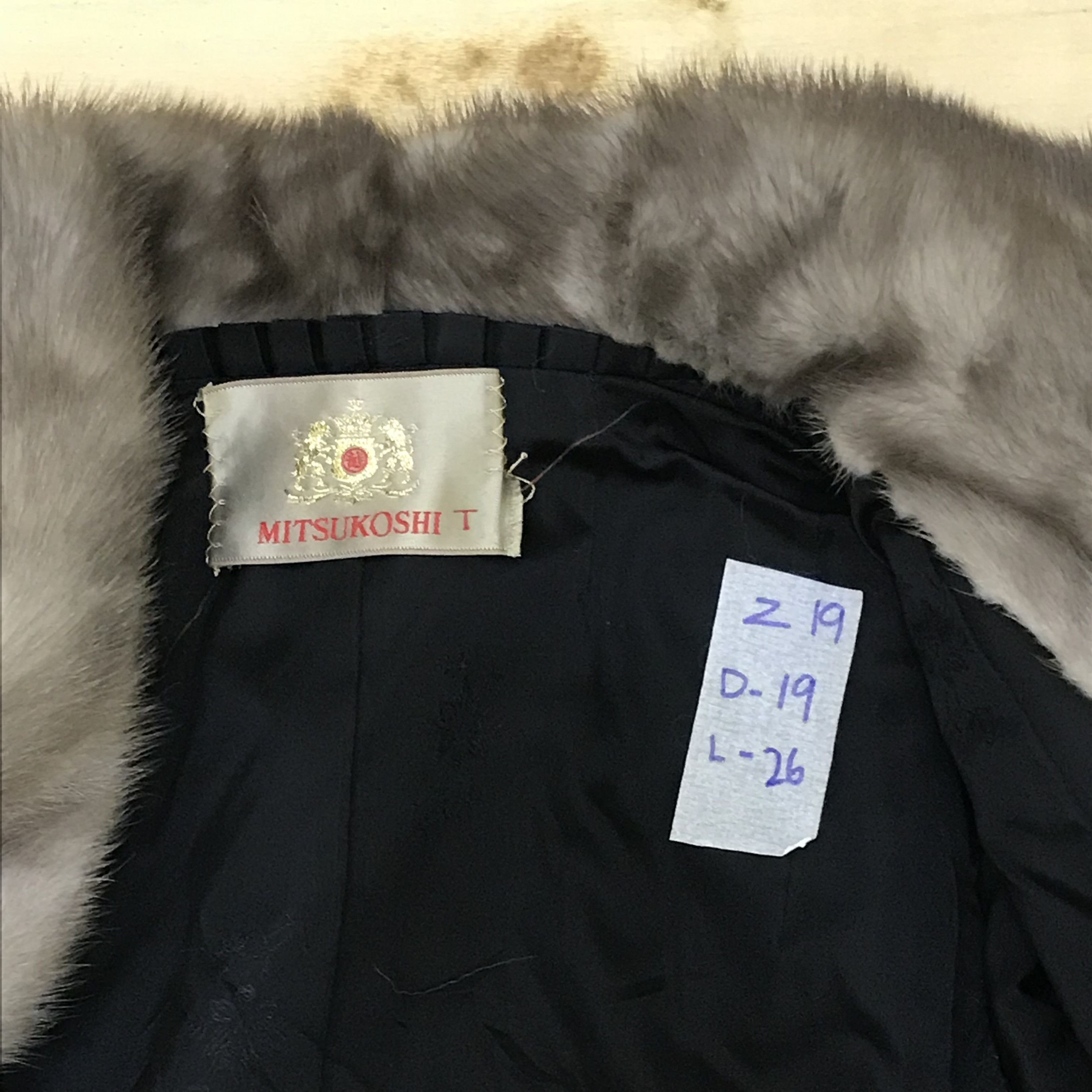 Japanese Brand Z19 JAPAN MITSUKOSHI T FUR JACKET Size M / US 6-8 / IT 42-44 - 4 Thumbnail
