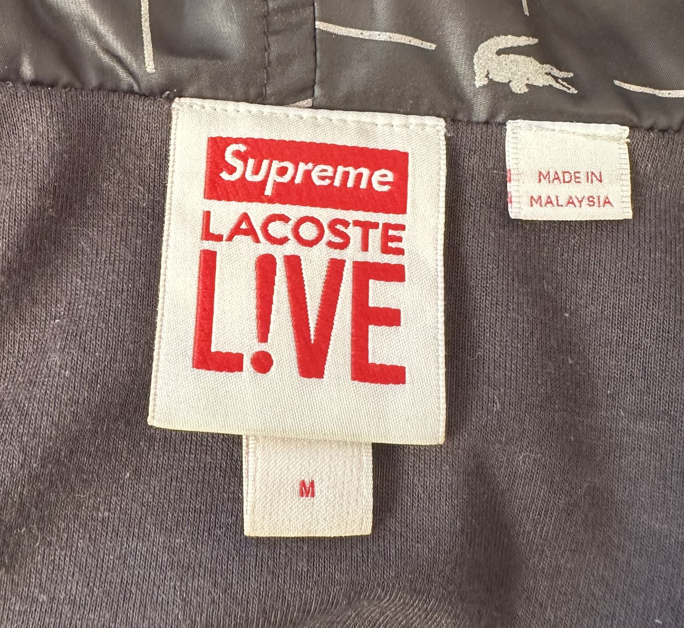 Lacoste × Supreme Supreme x Lacoste Light Jackets Black Size M Size US M / EU 48-50 / 2 - 4 Thumbnail