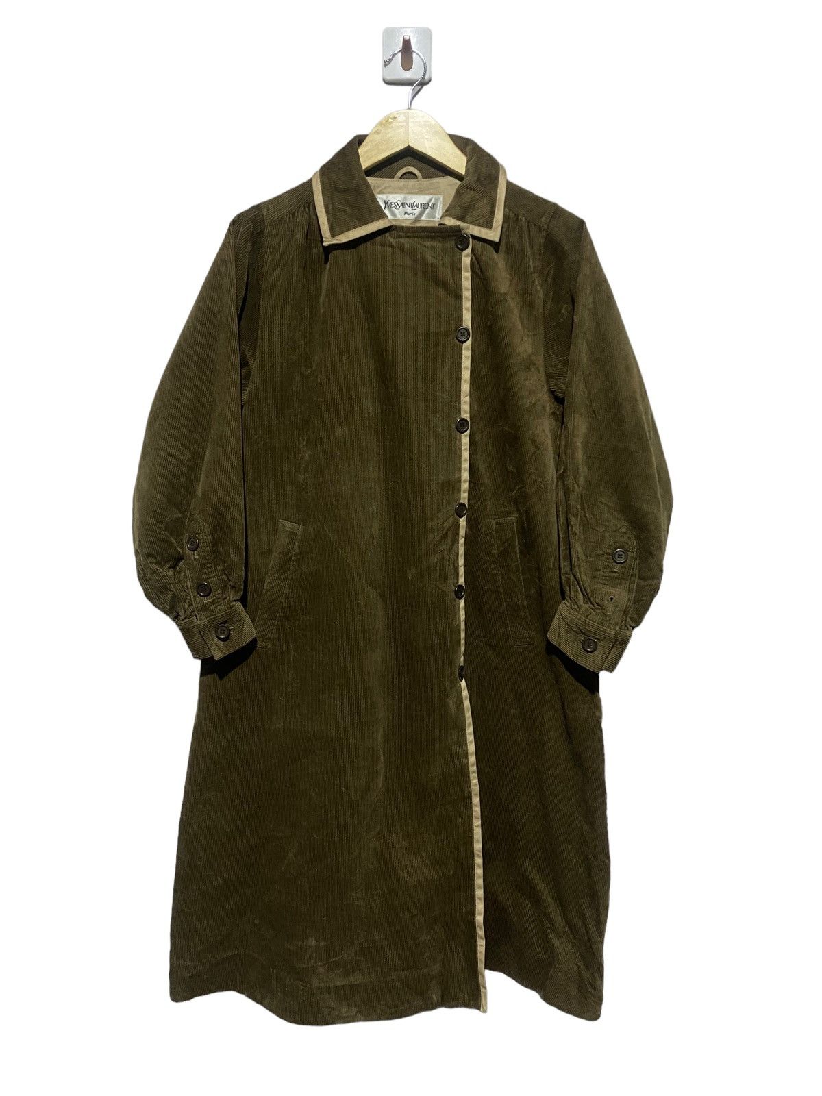 Ysl Corduroy Jacket | Grailed