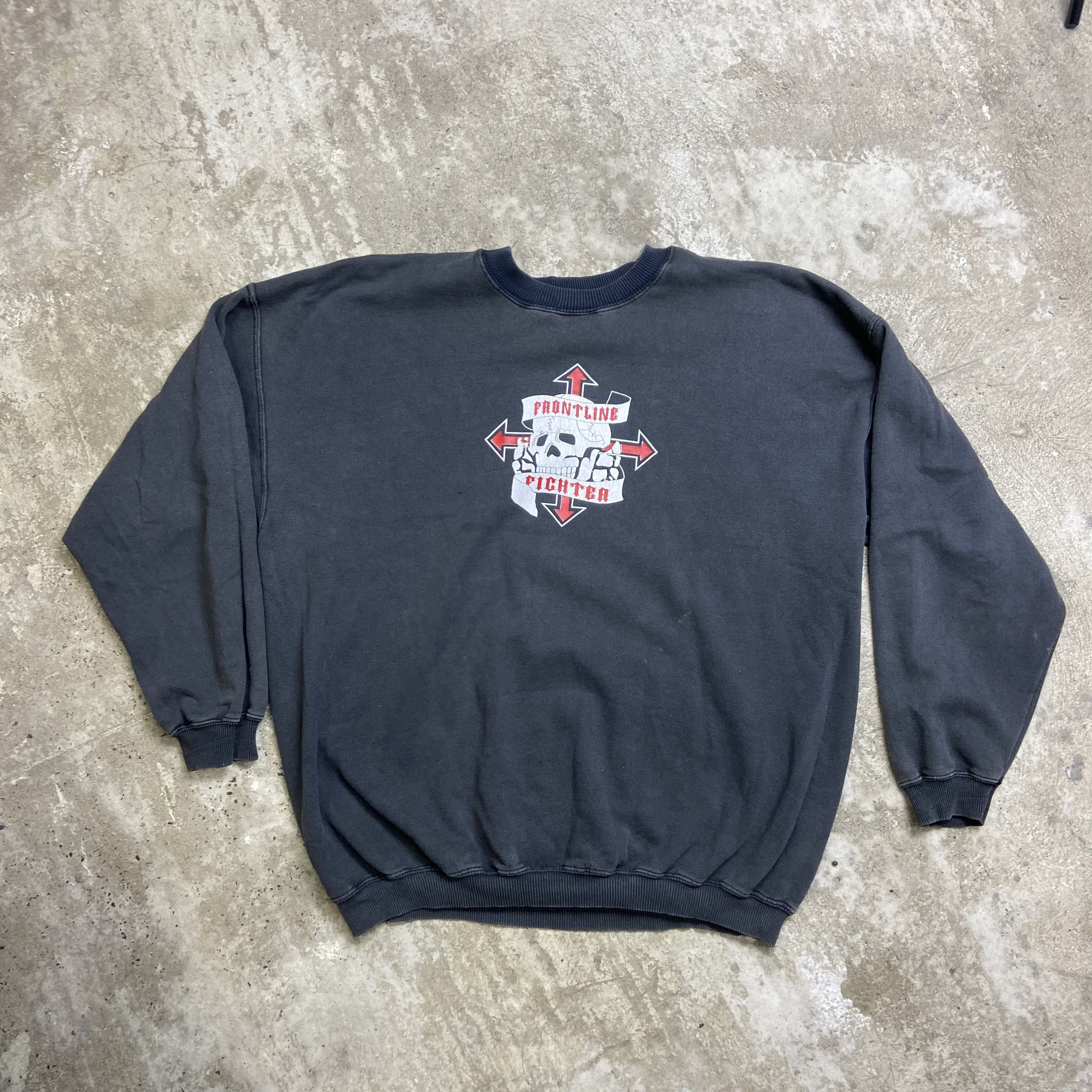 1990s ARCHIVE FORWARD INTO LINE FRONTLINE FIGHTER SWEATSHIRT