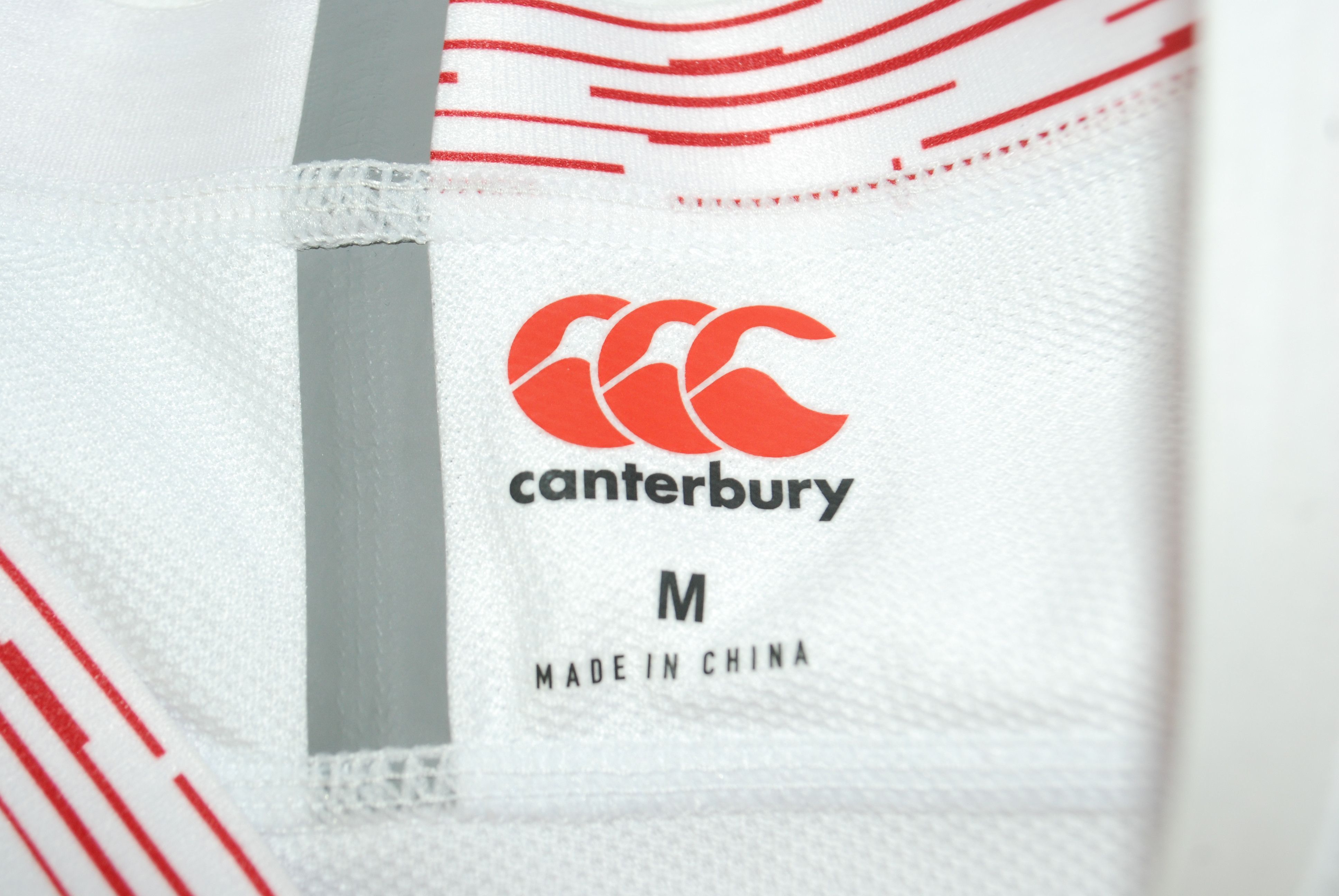 Canterbury of New Zealand ENGLAND RUGBY UNION WORLD CUP 2019 JAPAN JERSEY SHIRT Size US M / EU 48-50 / 2 - 6 Thumbnail