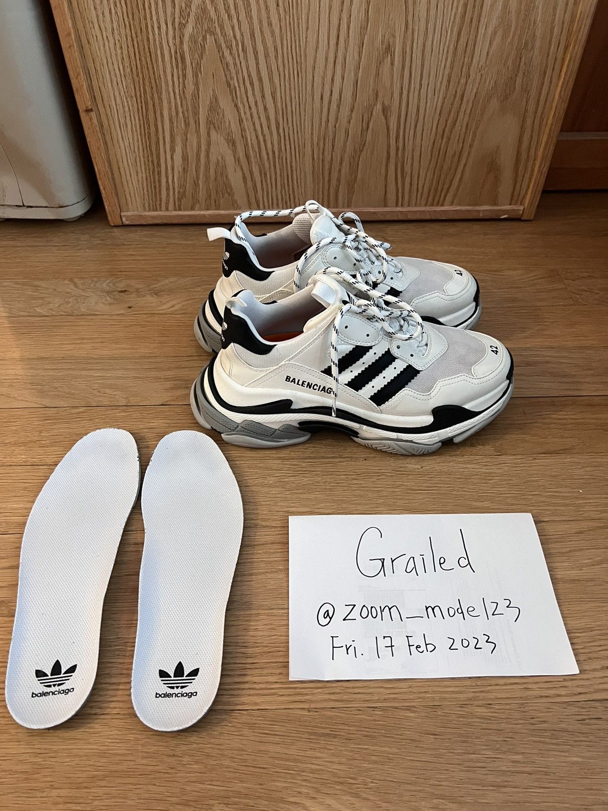 Balenciaga Balenciaga Adidas Collab Triple S Spring 23 | Grailed