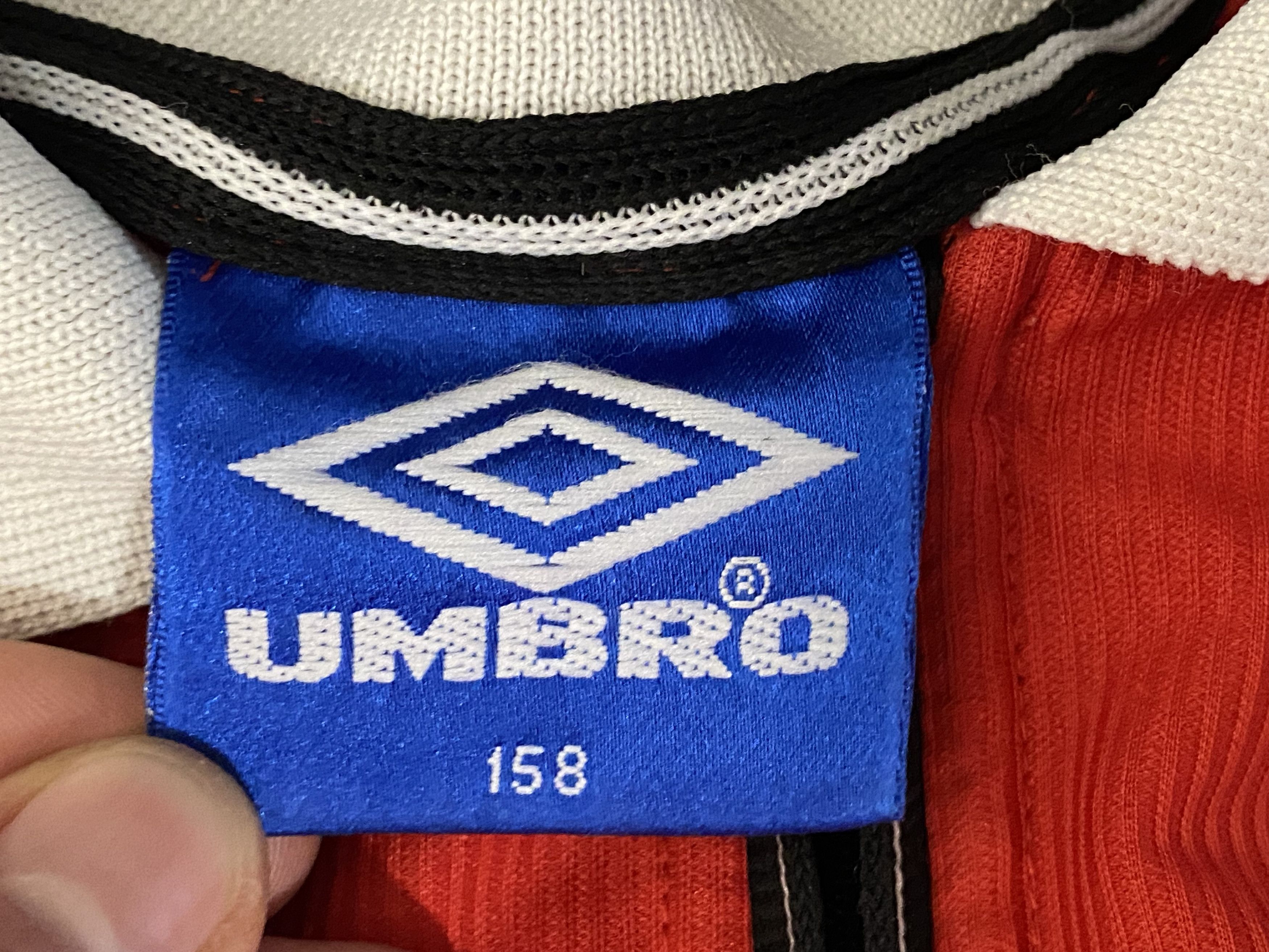 Umbro × Vintage MANCHESTER UNITED 1998 2000 HOME FOOTBALL SHIRT SOCCER Size US XXS / EU 40 - 6 Thumbnail