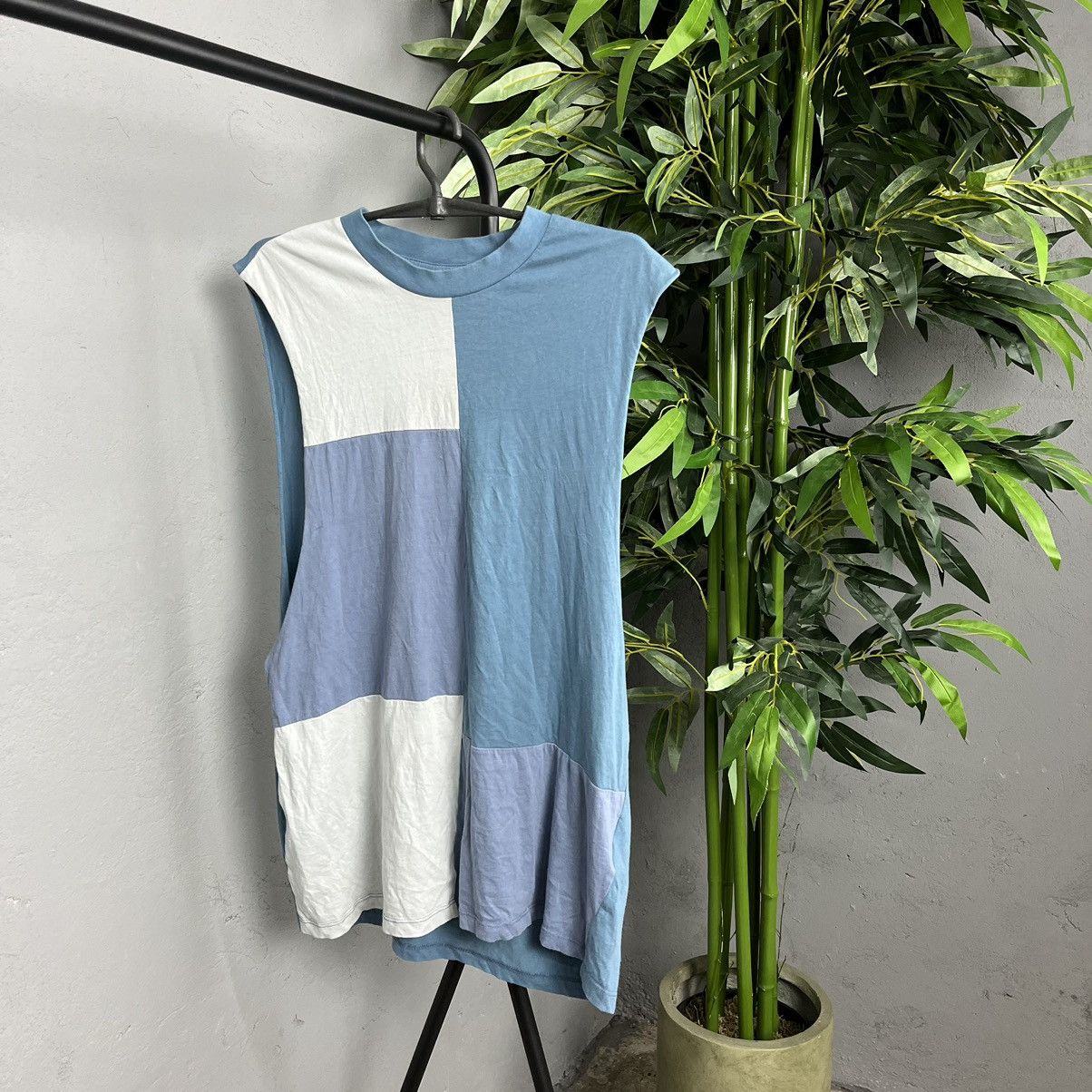 LSDworldpeace ASYMMETRIC GEOMETRY ATCHIVE OVERSIZED BOXY TANK TOP 723 Size US L / EU 52-54 / 3 - 1 Thumbnail