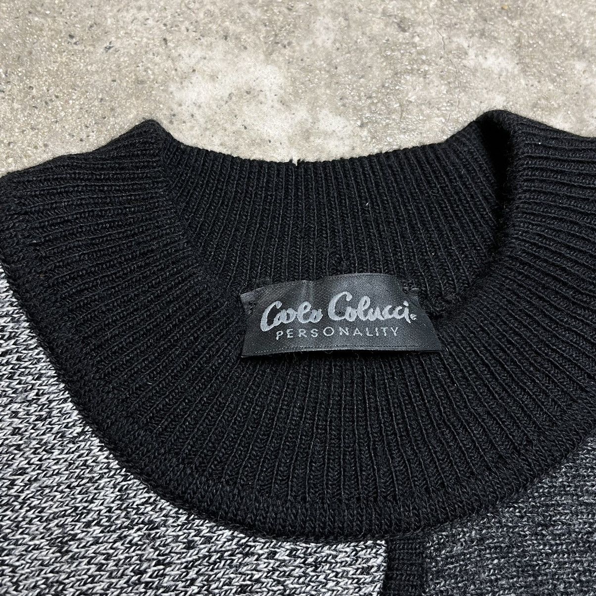 Carlo Colucci DMT FACE ARCHIVE CARLO COLUCCI VERY RARE KNITTED SWEATER 80s Size US L / EU 52-54 / 3 - 7 Thumbnail