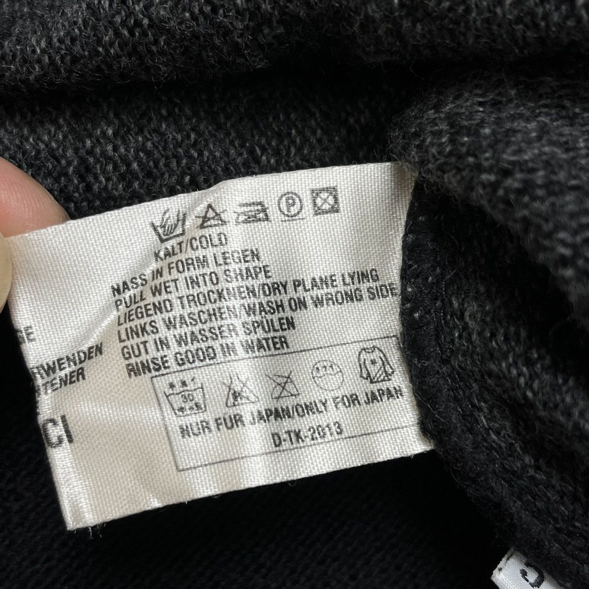 Carlo Colucci DMT FACE ARCHIVE CARLO COLUCCI VERY RARE KNITTED SWEATER 80s Size US L / EU 52-54 / 3 - 13 Thumbnail