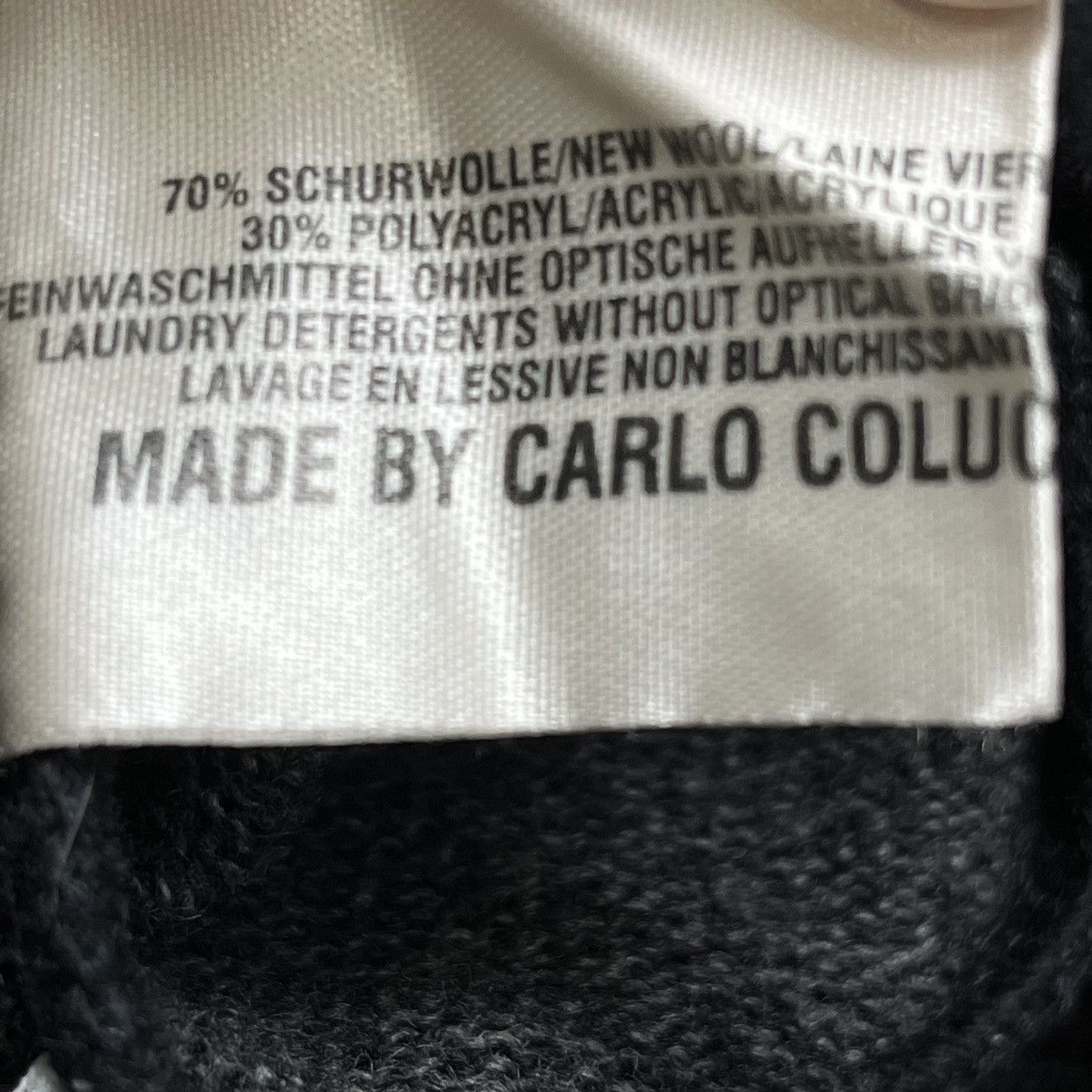 Carlo Colucci DMT FACE ARCHIVE CARLO COLUCCI VERY RARE KNITTED SWEATER 80s Size US L / EU 52-54 / 3 - 15 Thumbnail
