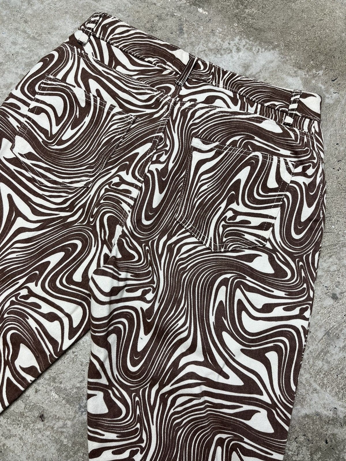 Other LSD VISUALS ARCHIVE TRIP MONOGRAM JEANS PANTS 3173 Size US 32 / EU 48 - 6 Thumbnail