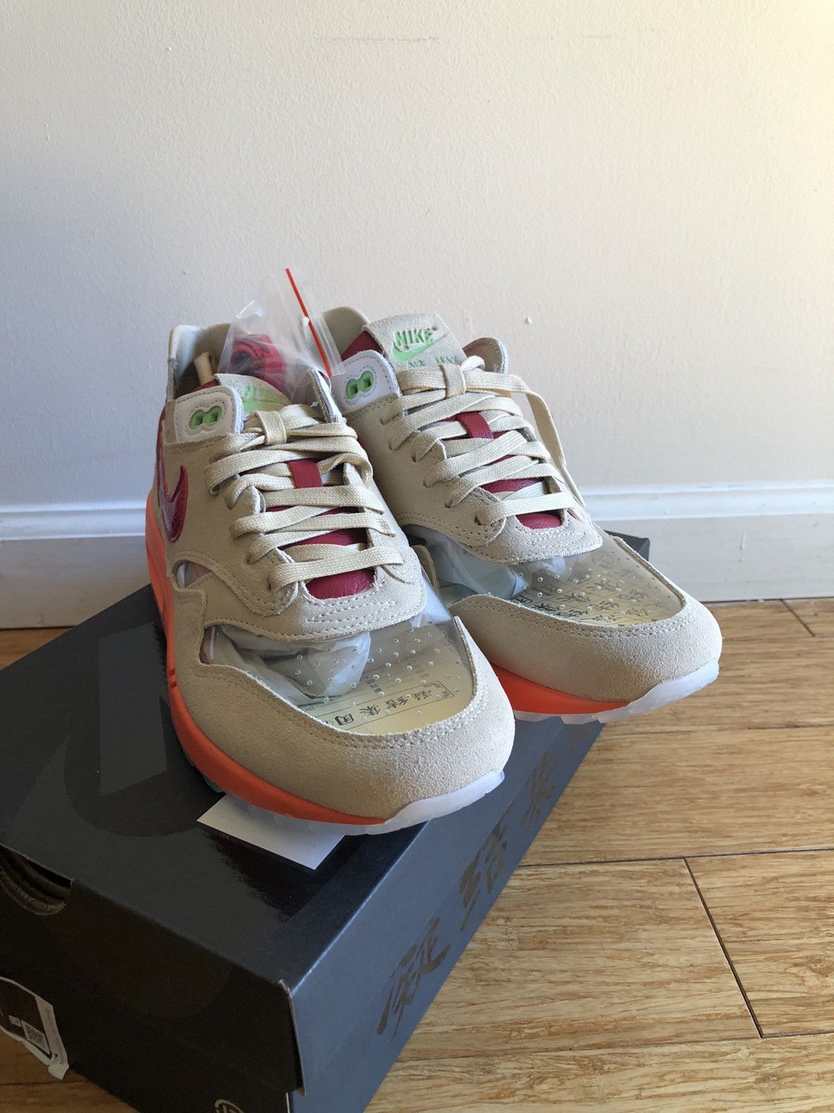 image of Nike Air Max 1 Clot Size Us 9.5 Shoes in Tan, Men's
