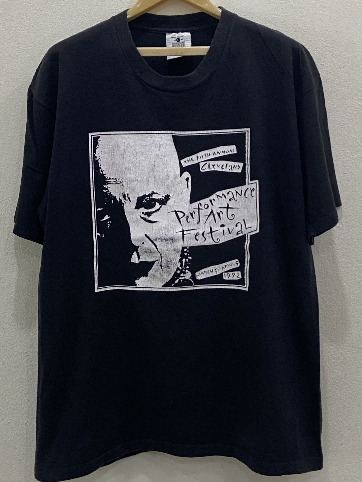 🔥🌎Free Shipping🌍🔥Vintage 90s Performance Art Festival Tshirt