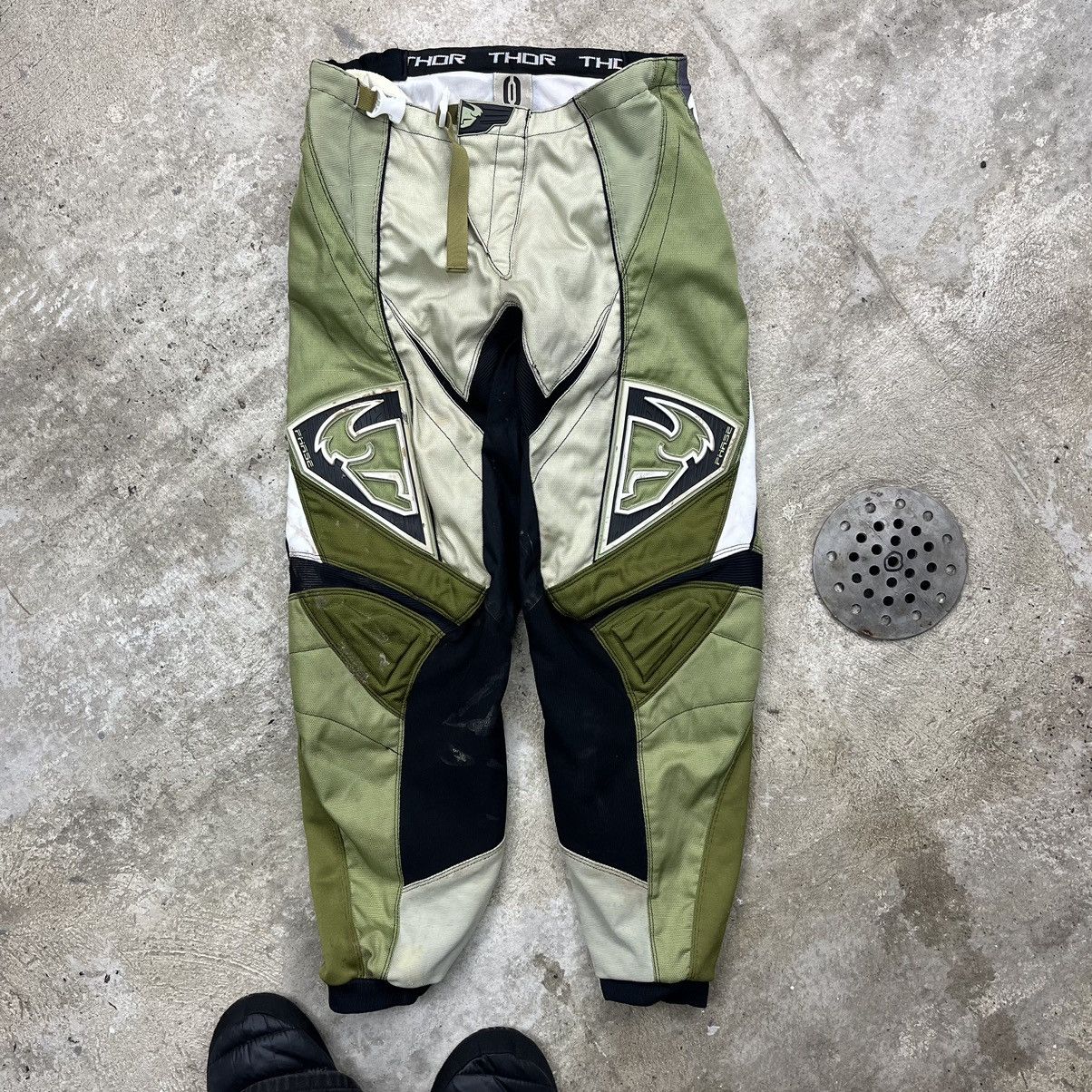 Vintage RACING THOR RARE BIKE PANTS - 3189 Size US 32 / EU 48 - 1 Thumbnail