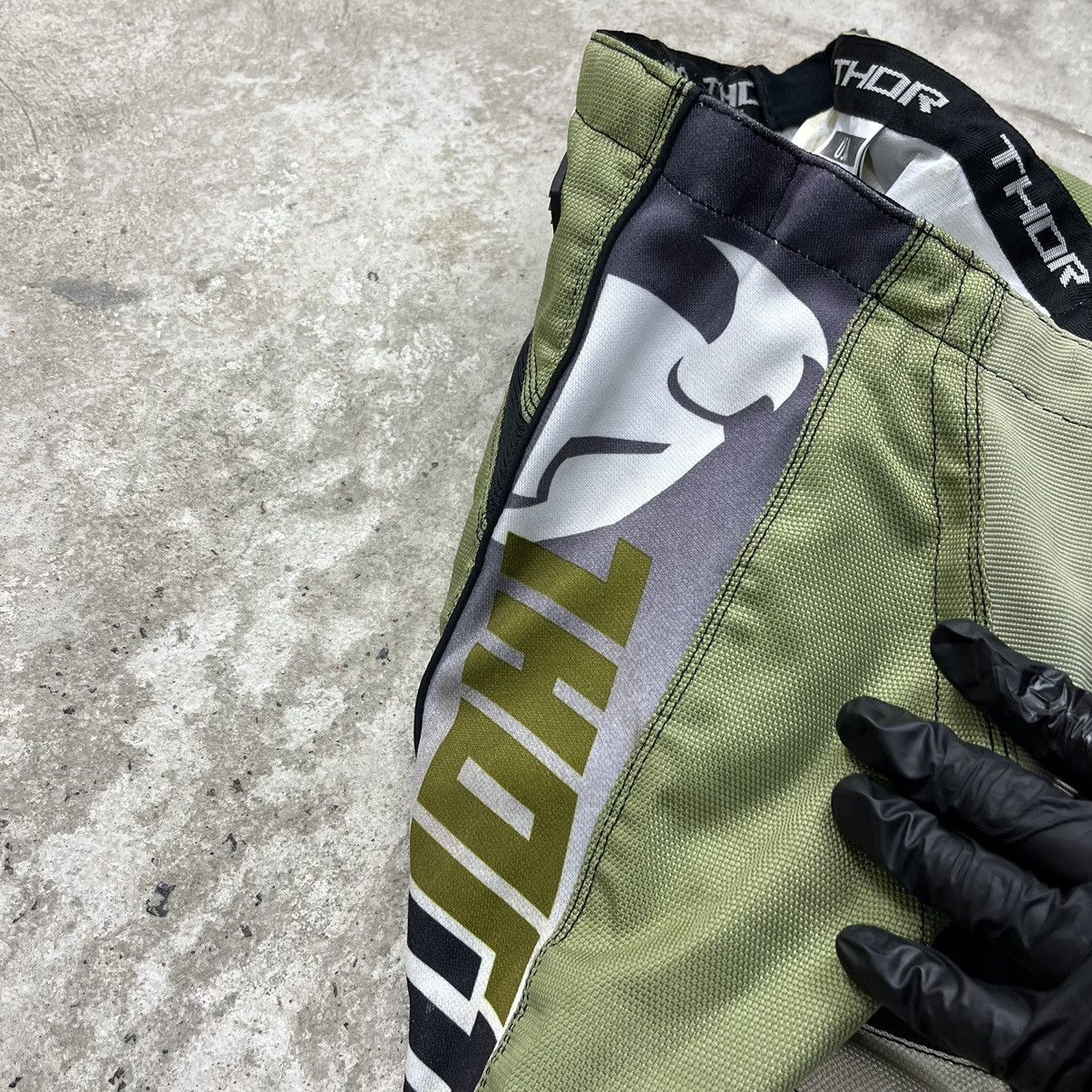 Vintage RACING THOR RARE BIKE PANTS - 3189 Size US 32 / EU 48 - 8 Thumbnail