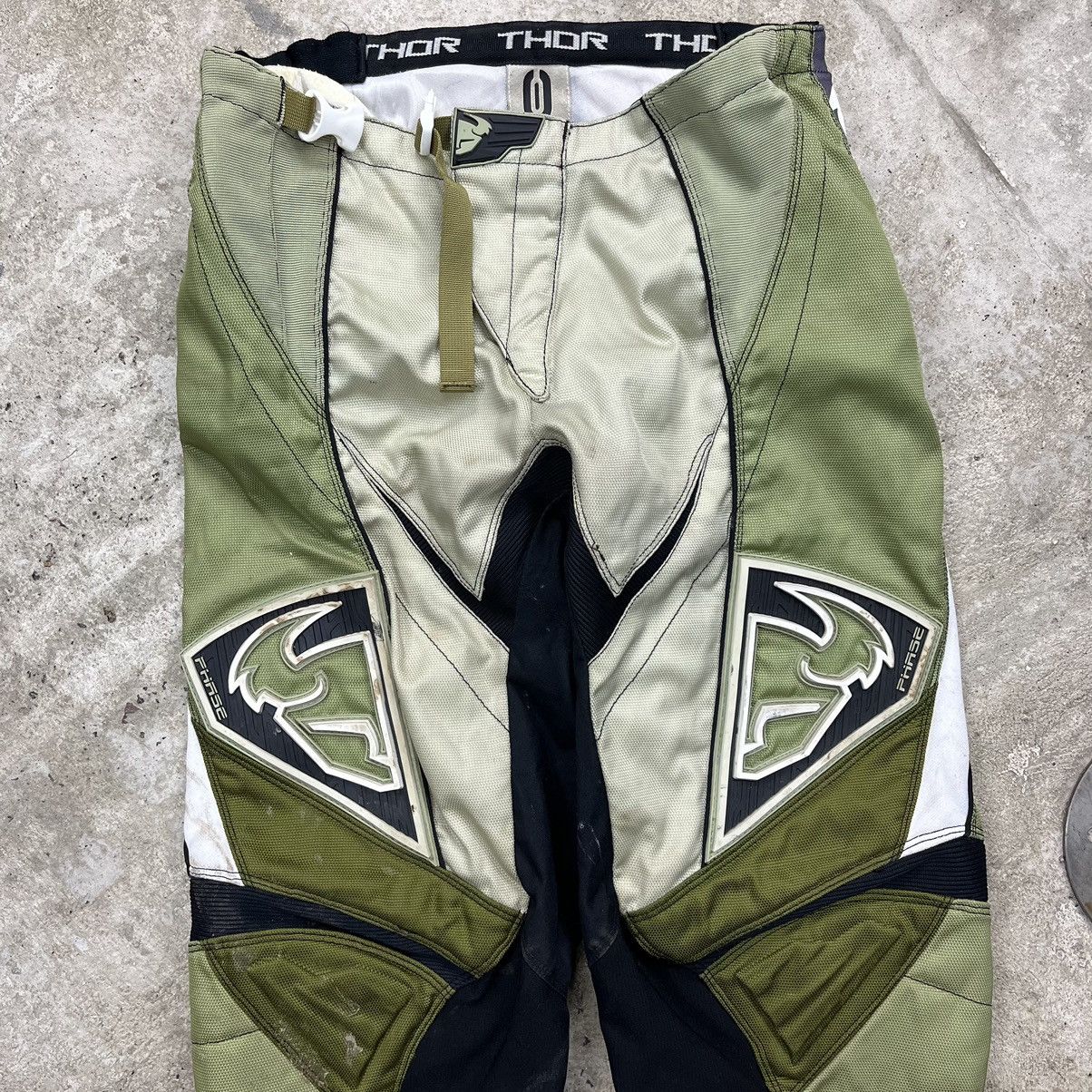Vintage RACING THOR RARE BIKE PANTS - 3189 Size US 32 / EU 48 - 2 Thumbnail
