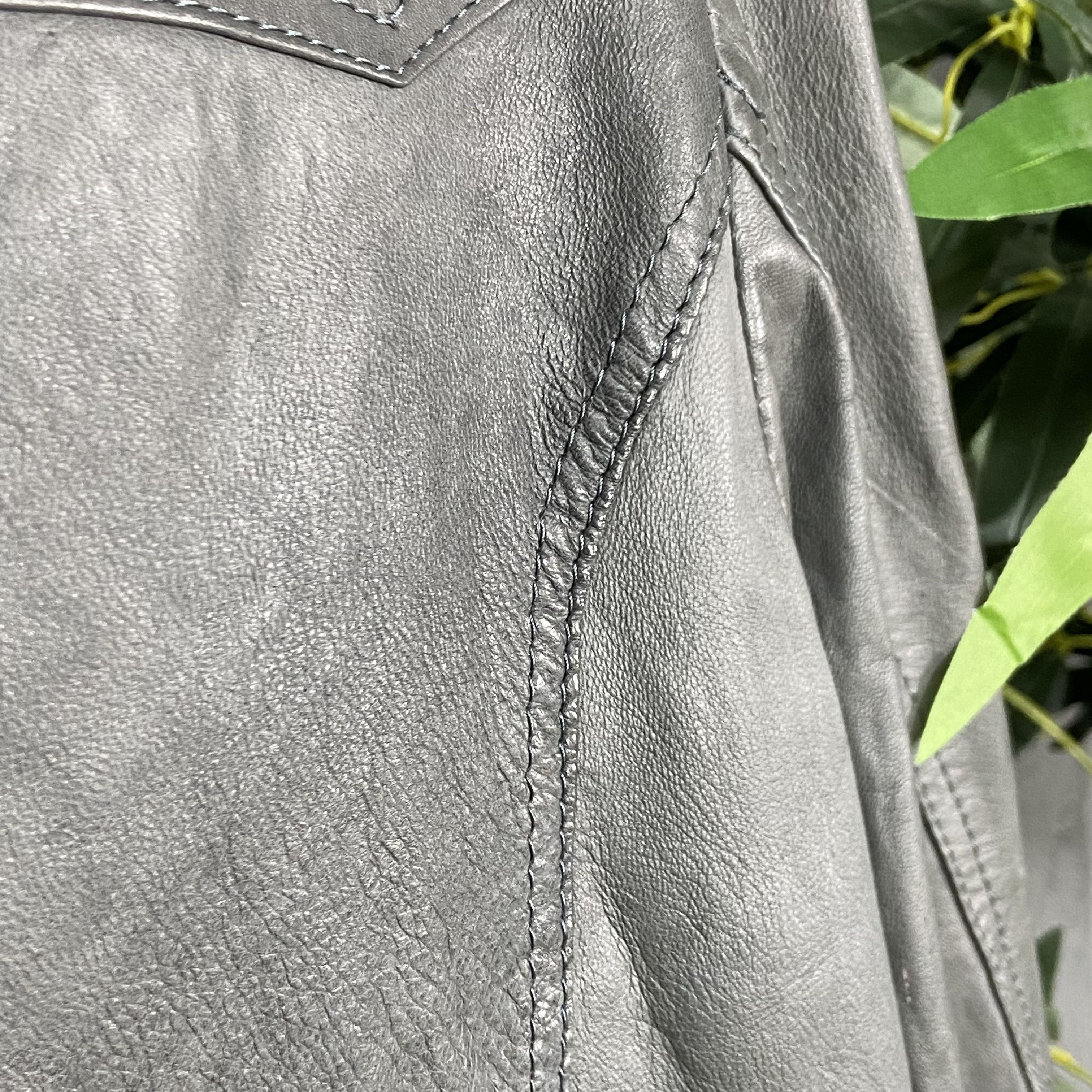 Vera Pelle VERA PELLE ARCHIVE 1980s RARE LEATHER TRENCH JACKET - № 2229 Size US M / EU 48-50 / 2 - 7 Thumbnail