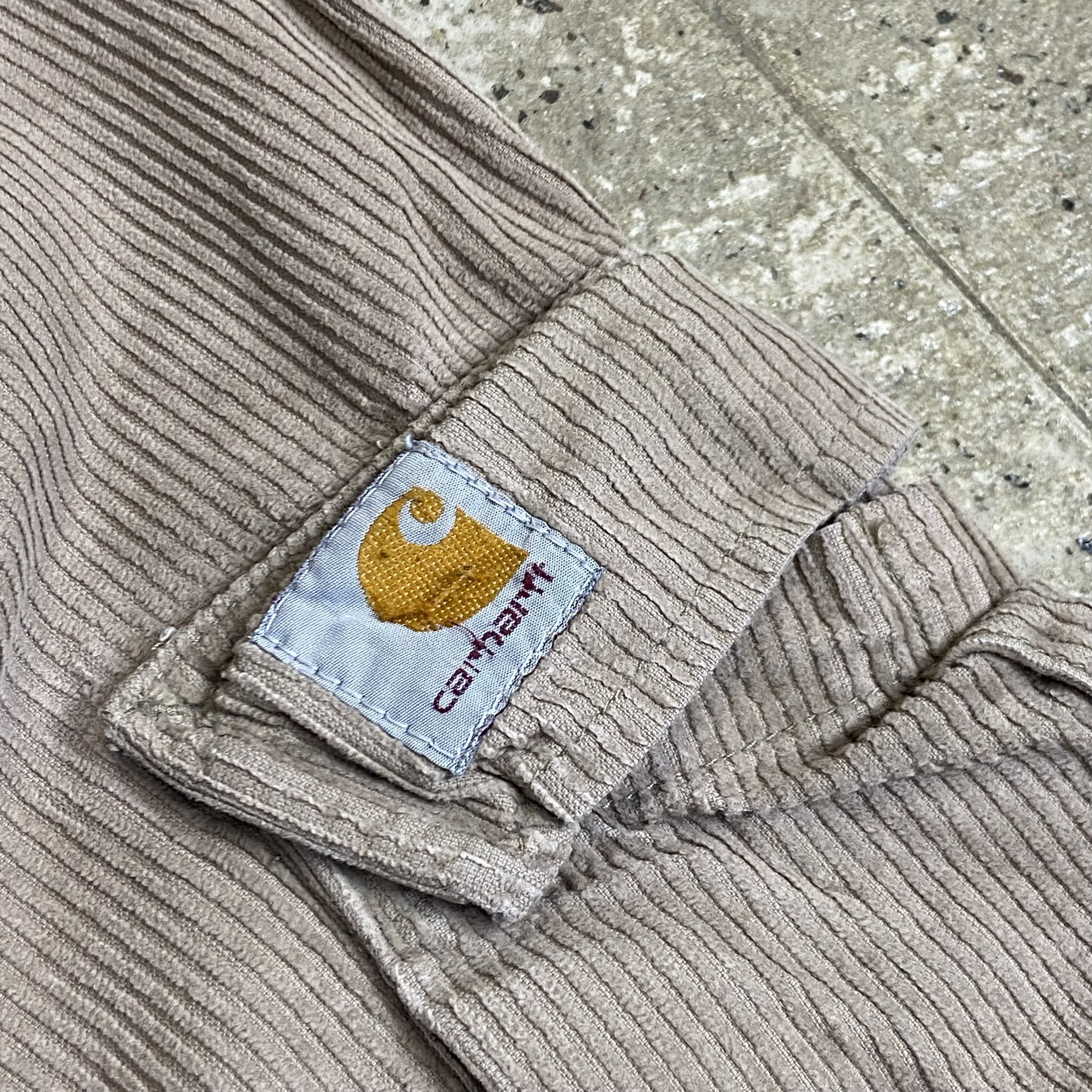 Carhartt CORDUROY ARCHIVE CARHARTT VINTAGE VERY RARE RAP PANTS 1990s Size US 33 - 3 Thumbnail
