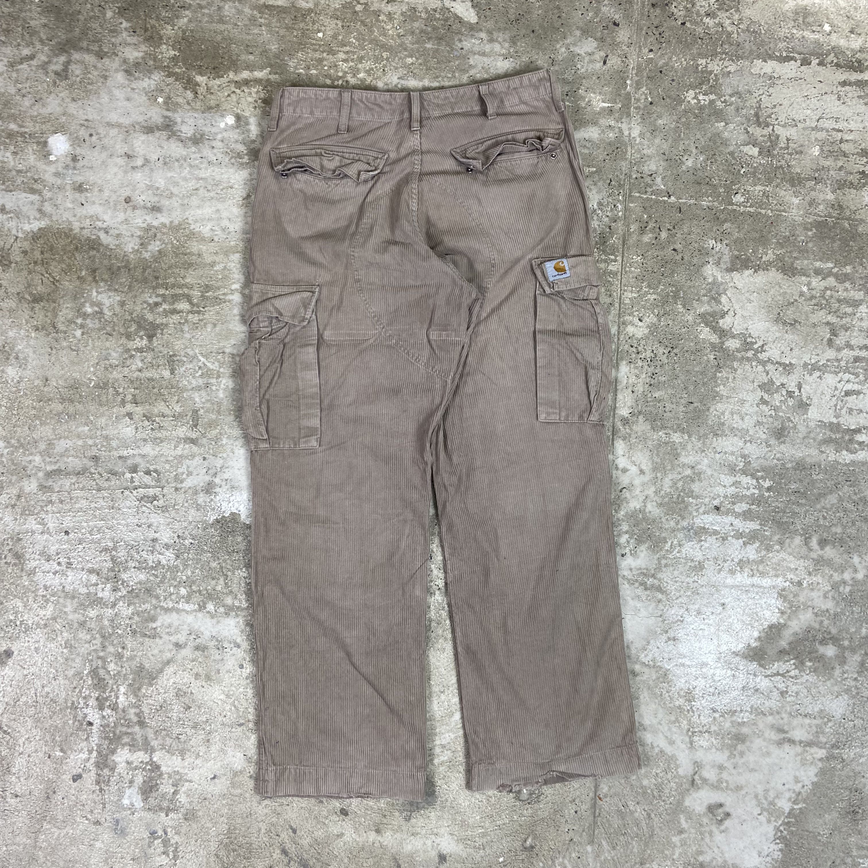 Carhartt CORDUROY ARCHIVE CARHARTT VINTAGE VERY RARE RAP PANTS 1990s Size US 33 - 1 Thumbnail