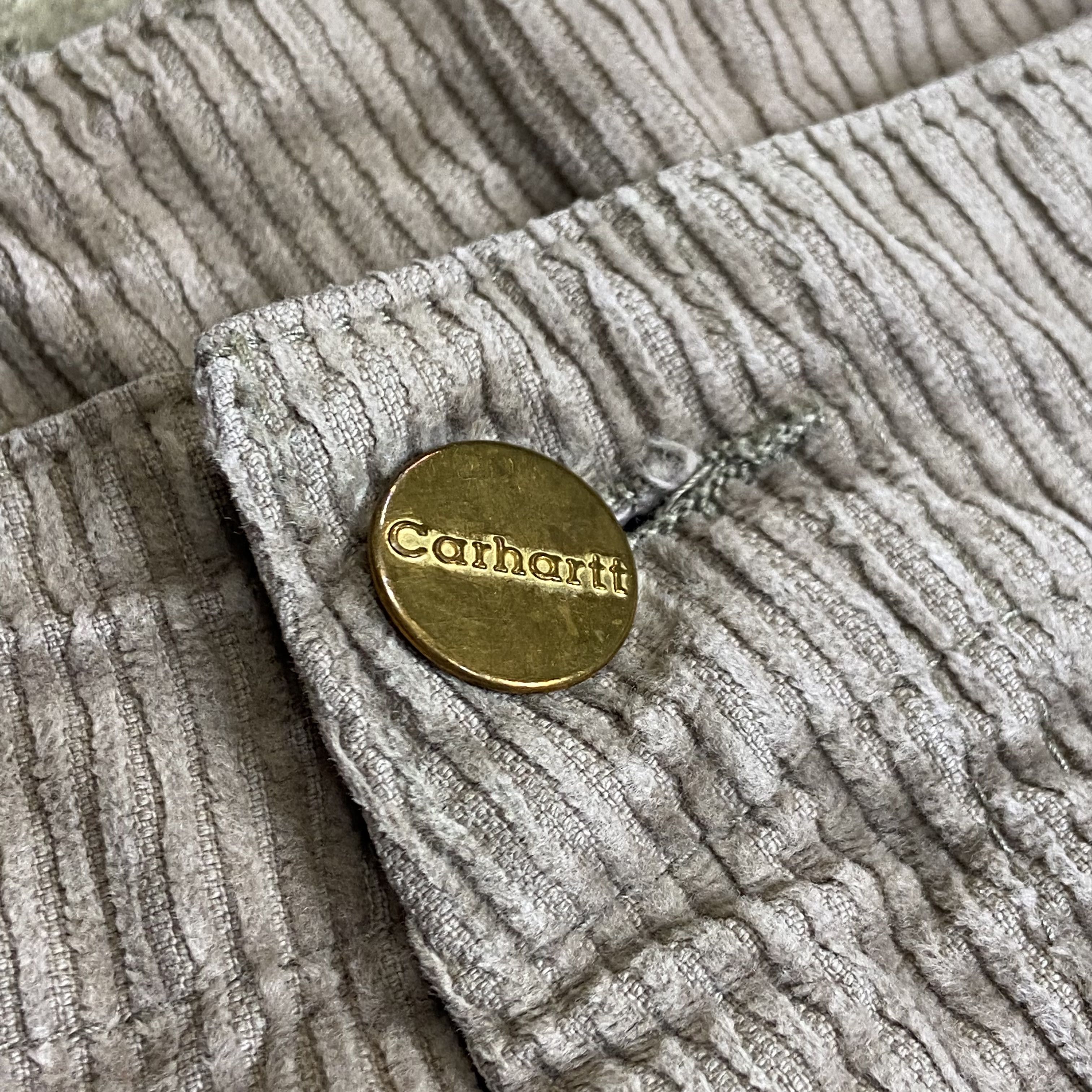 Carhartt CORDUROY ARCHIVE CARHARTT VINTAGE VERY RARE RAP PANTS 1990s Size US 33 - 5 Thumbnail