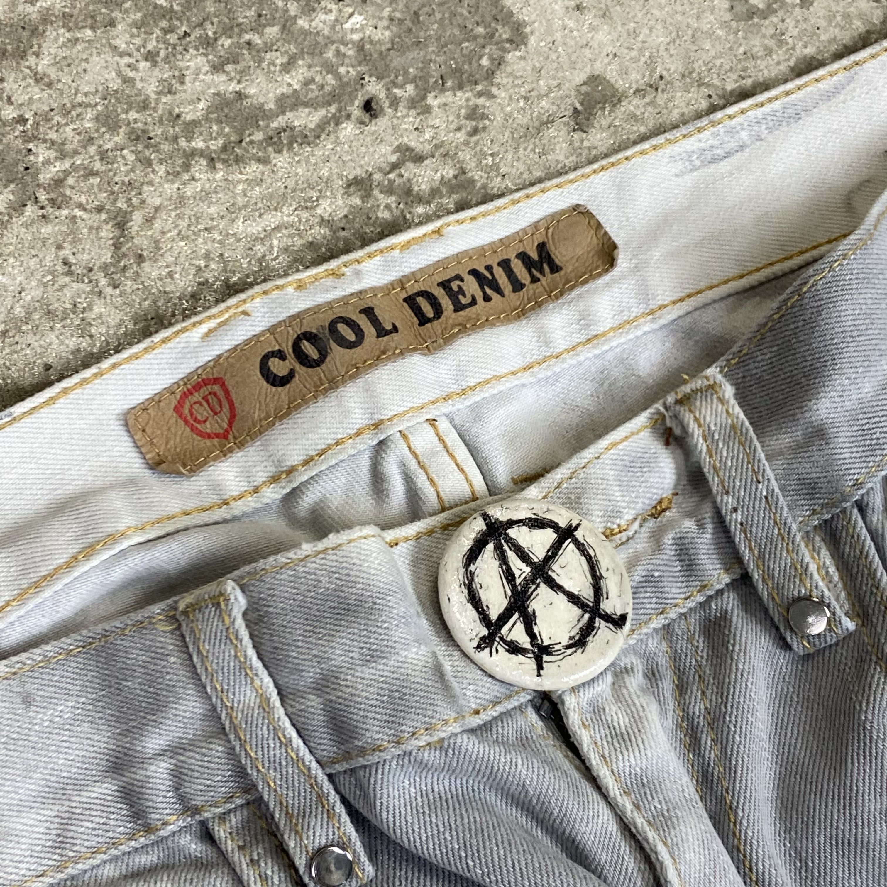 Other ARCHIVE MULTIPZIPPY ANARCHY COOL BONDAGE FADE PANTS - № 3106 Size US 34 / EU 50 - 4 Thumbnail