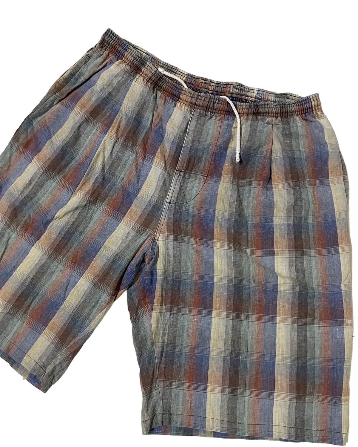 Stussy Vintage Oversized Stussy Fresh Gear Checkered Shorts Pant Size US 38 / EU 54 - 3 Thumbnail