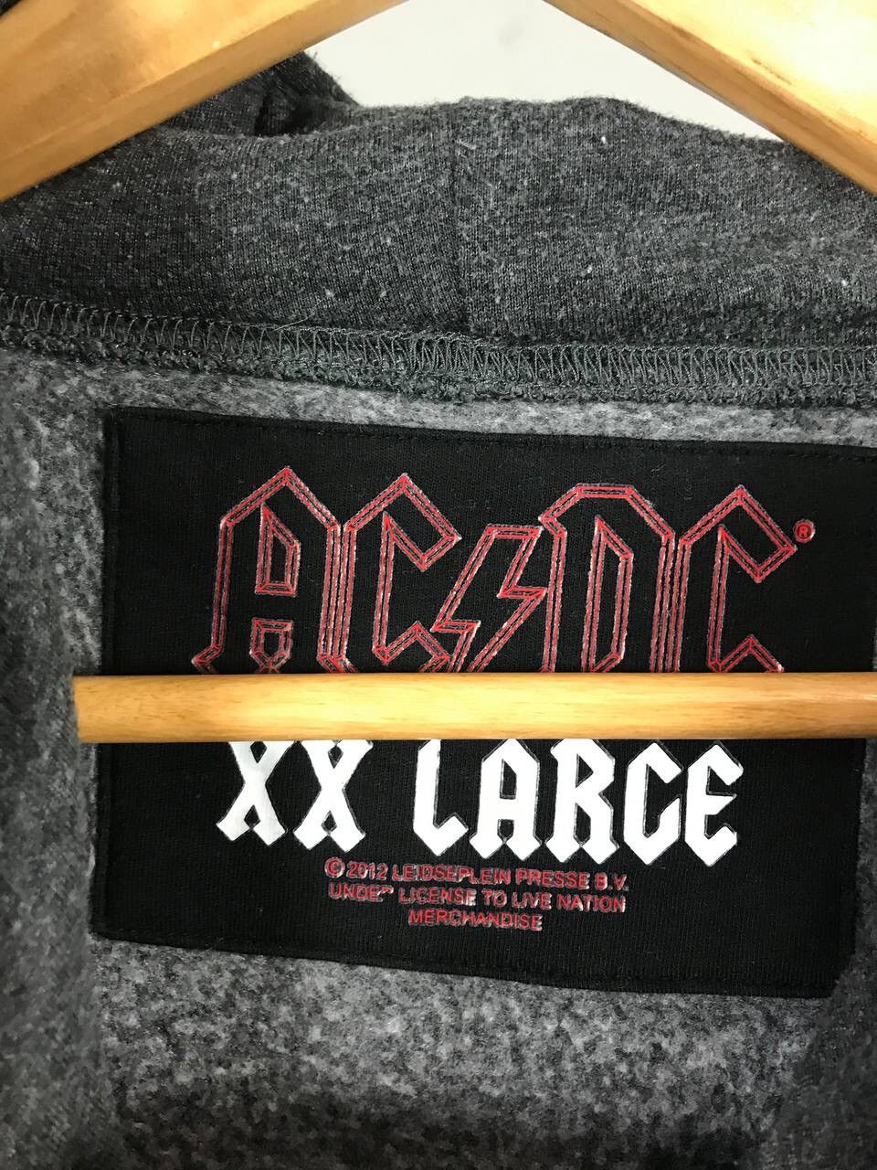 AC/DC AC/DC 2012 vintage rock band hoodie Size US XXL / EU 58 / 5 - 6 Thumbnail