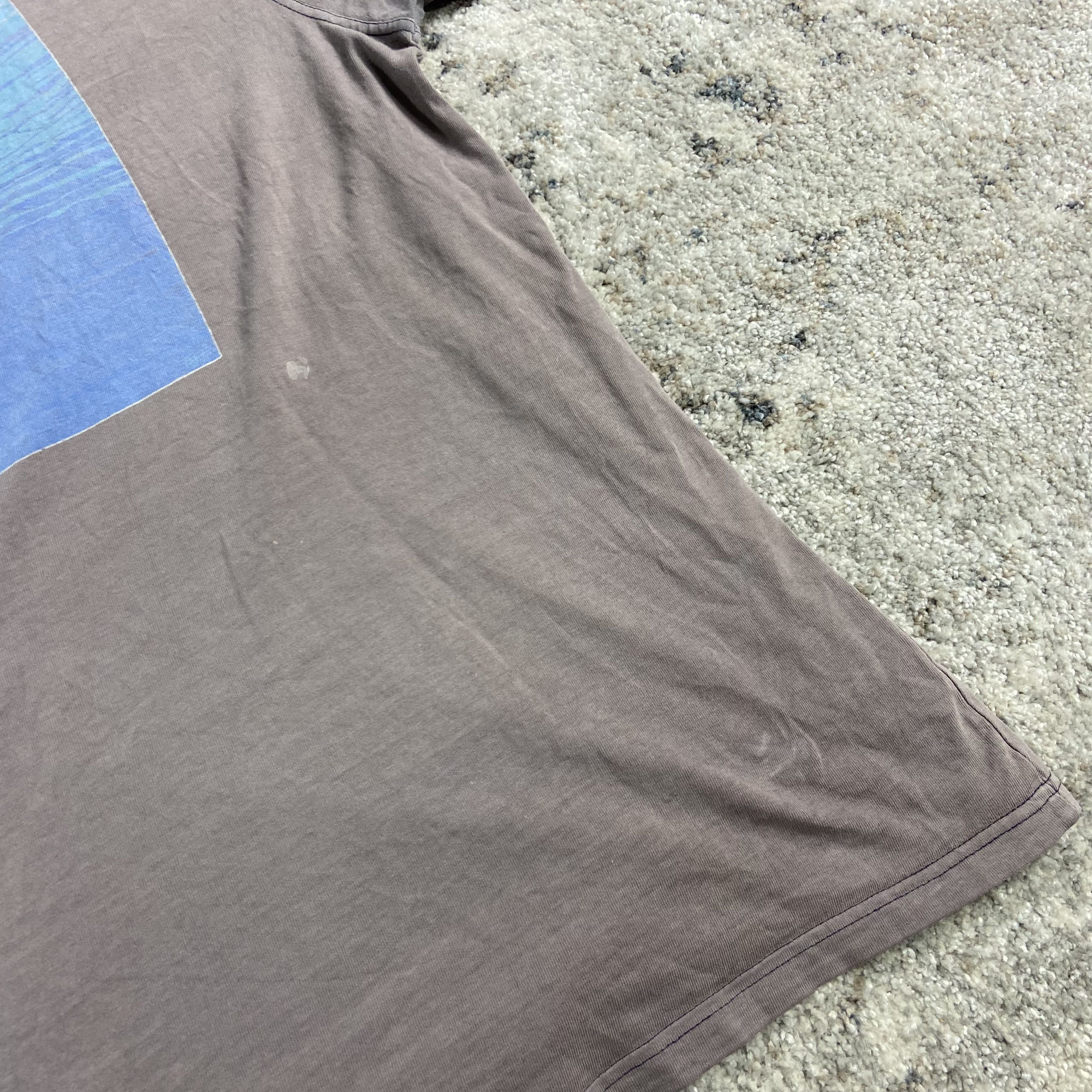 Nirvana 1990s NIRVANA x WEIRD & FISH - SUN FADED NEVERMIND TEE 812 Size US XL / EU 56 / 4 - 11 Thumbnail