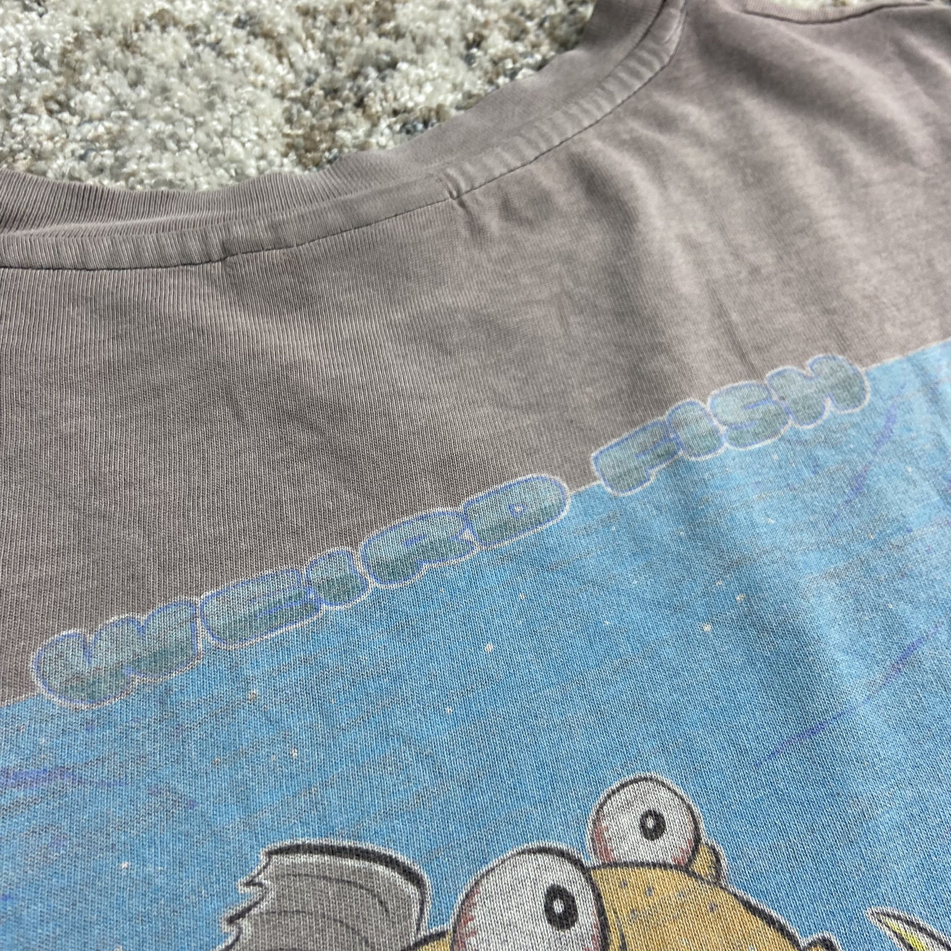 Nirvana 1990s NIRVANA x WEIRD & FISH - SUN FADED NEVERMIND TEE 812 Size US XL / EU 56 / 4 - 15 Thumbnail