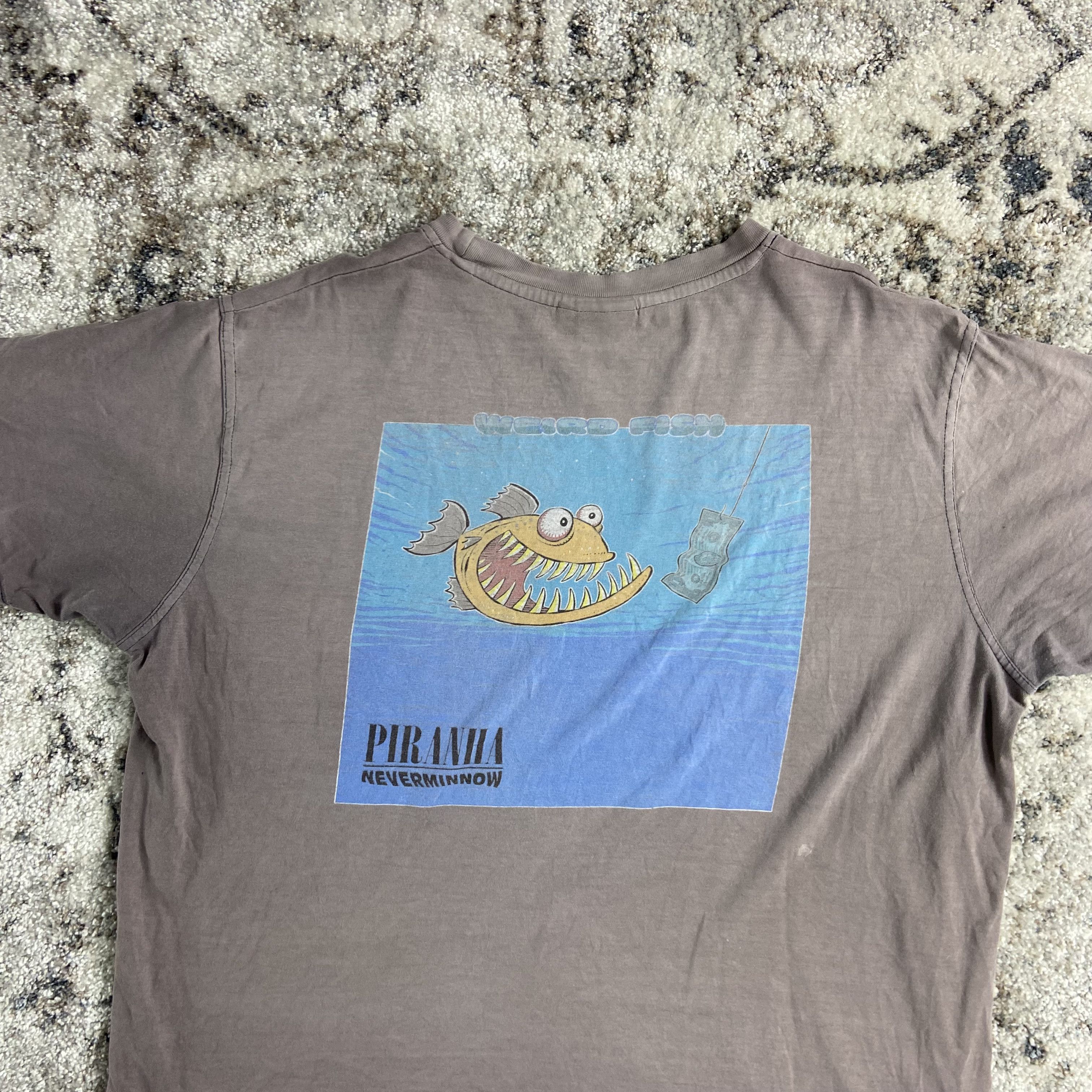 Nirvana 1990s NIRVANA x WEIRD & FISH - SUN FADED NEVERMIND TEE 812 Size US XL / EU 56 / 4 - 3 Thumbnail