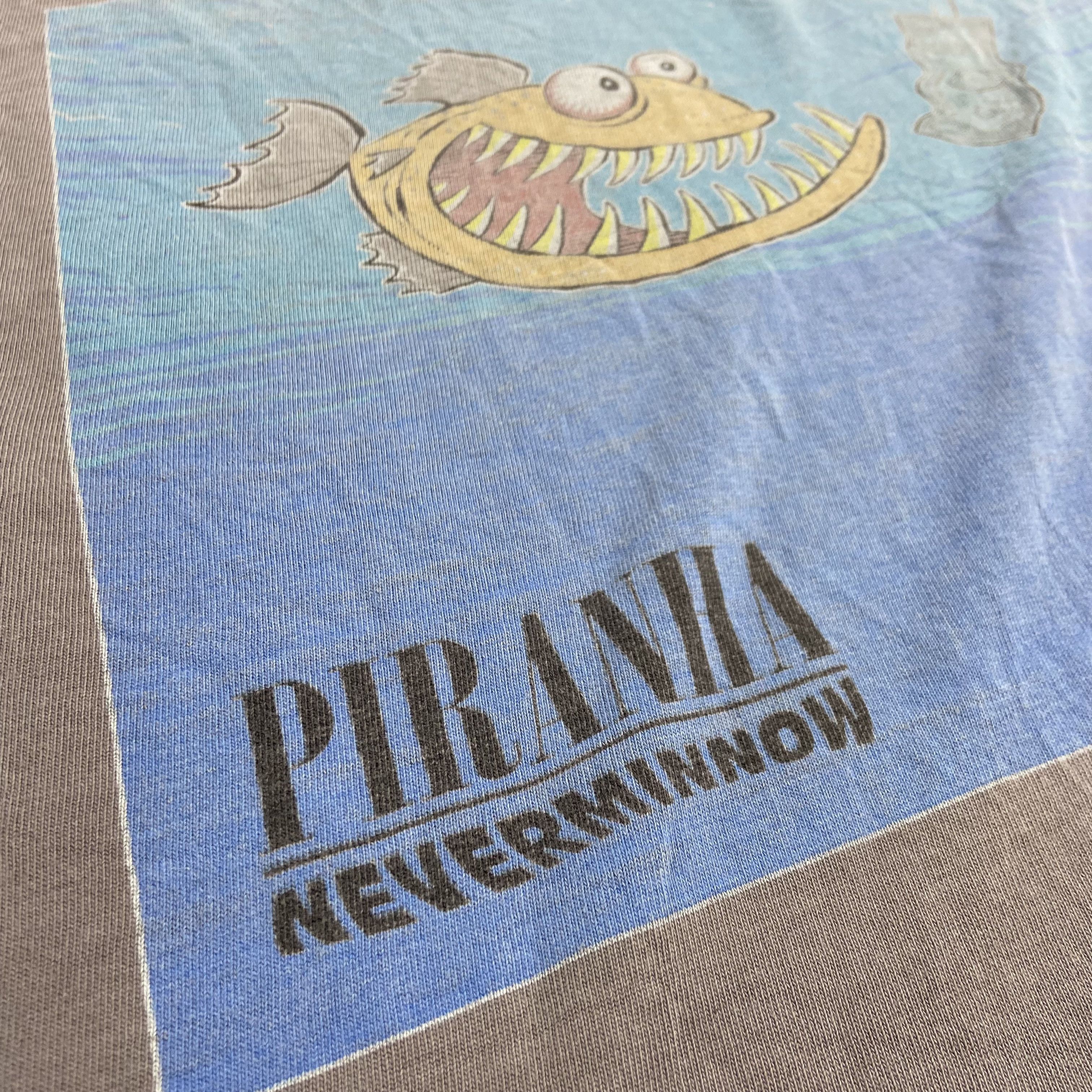 Nirvana 1990s NIRVANA x WEIRD & FISH - SUN FADED NEVERMIND TEE 812 Size US XL / EU 56 / 4 - 13 Thumbnail
