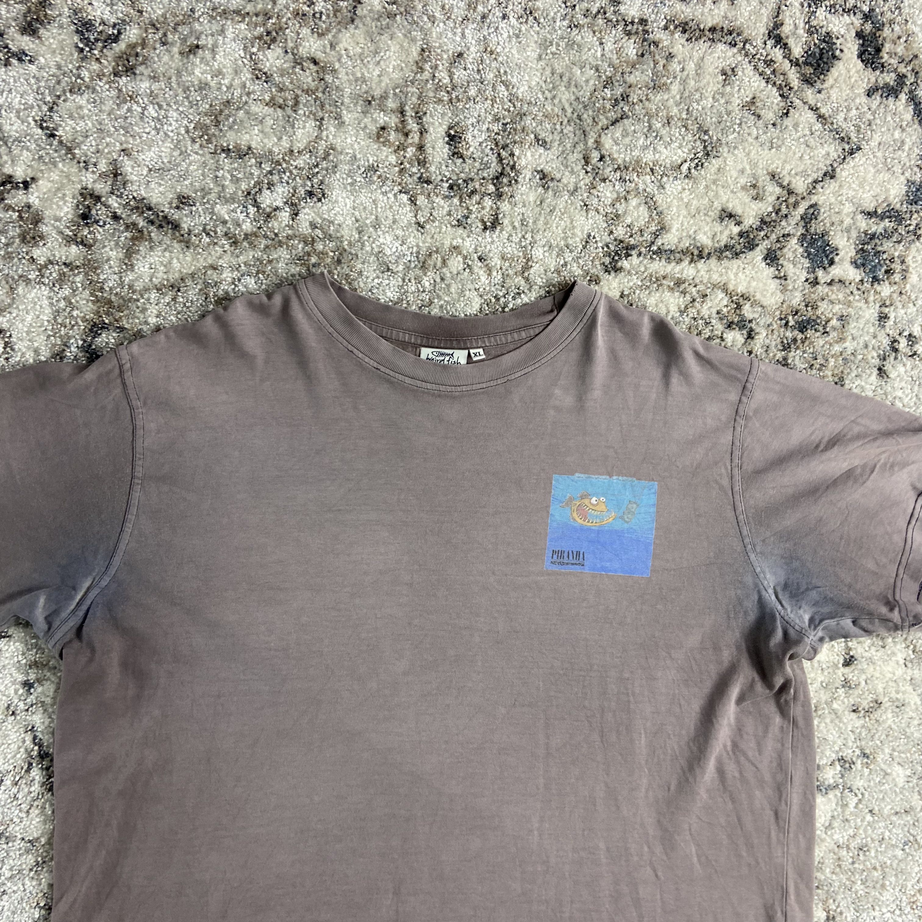 Nirvana 1990s NIRVANA x WEIRD & FISH - SUN FADED NEVERMIND TEE 812 Size US XL / EU 56 / 4 - 6 Thumbnail