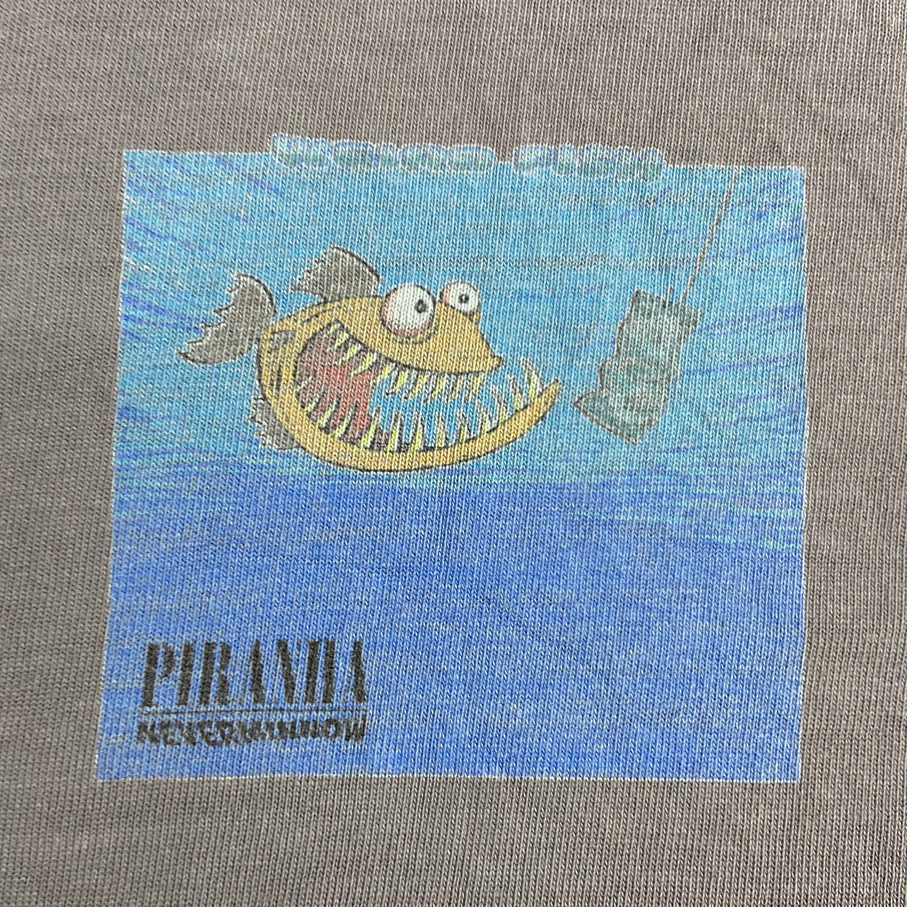 Nirvana 1990s NIRVANA x WEIRD & FISH - SUN FADED NEVERMIND TEE 812 Size US XL / EU 56 / 4 - 8 Thumbnail